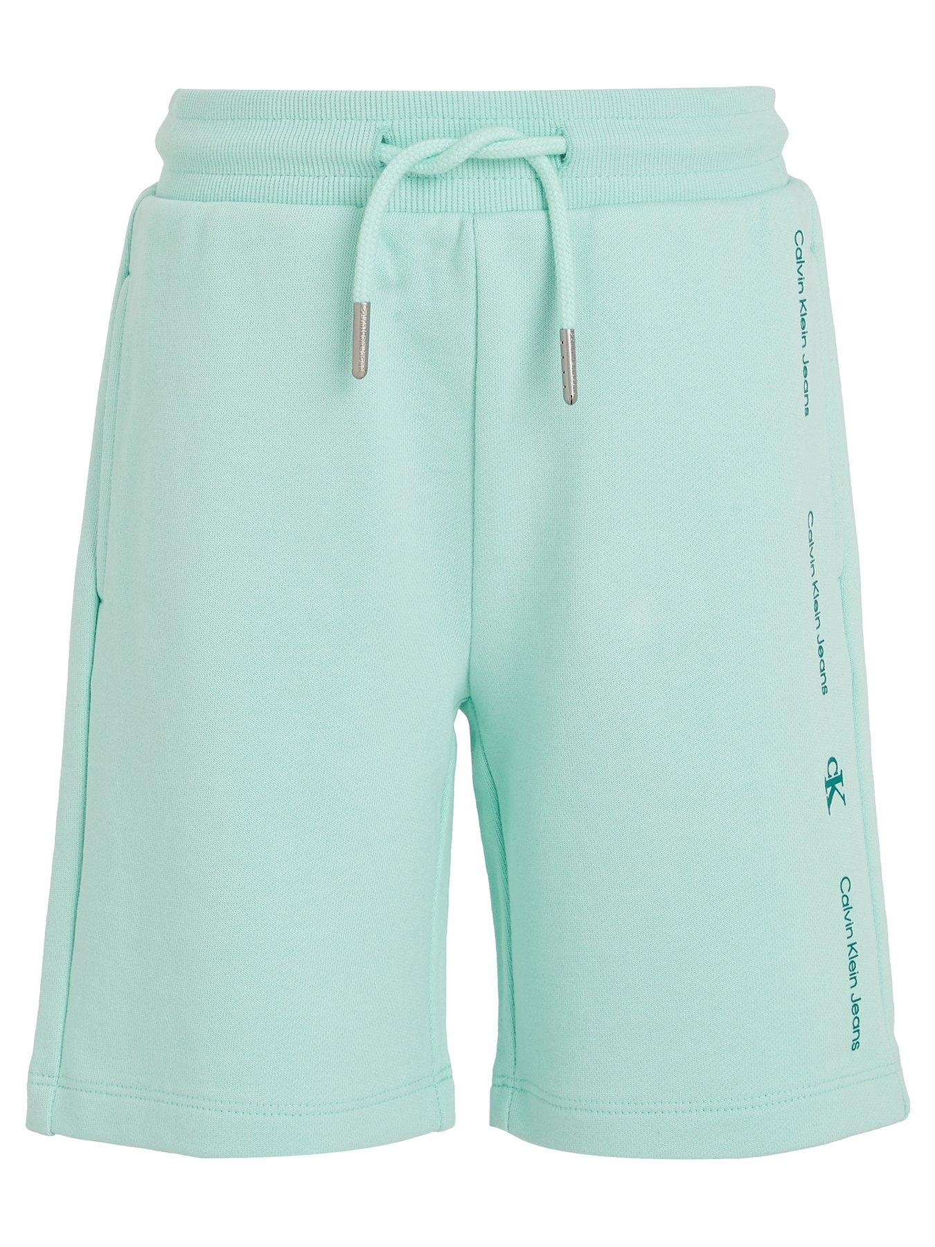 Calvin Klein Jeans Boys Minimalistic Jersey Shorts Blue Tint Very Ireland