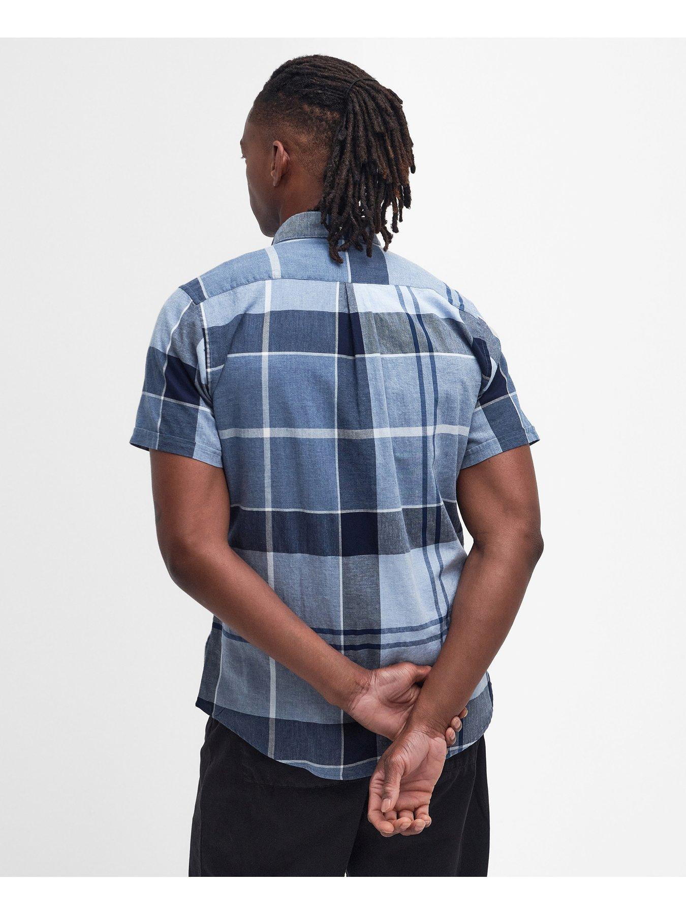 barbour-barbour-doughill-short-sleeve-large-check-shirt-bluestillFront