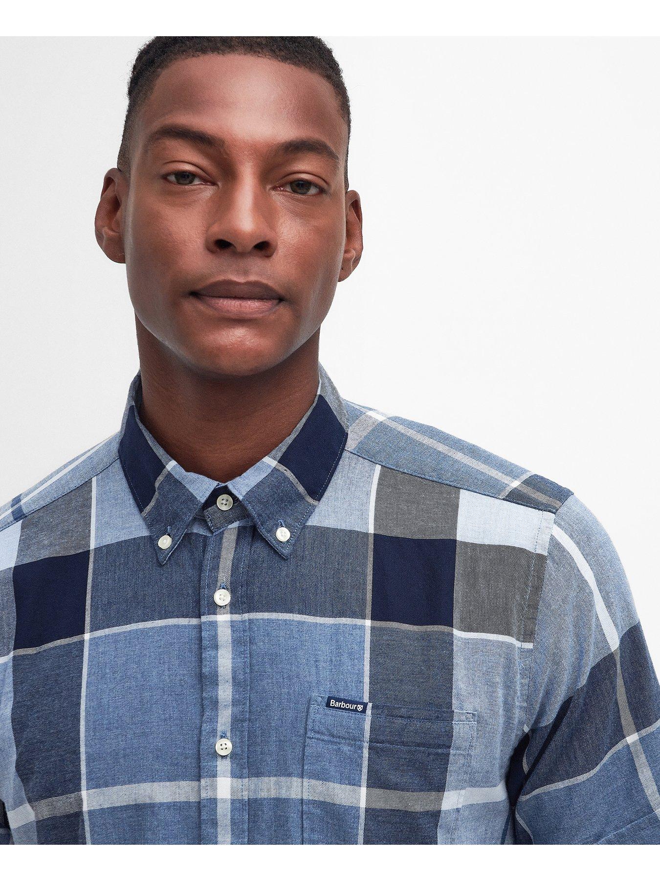 barbour-barbour-doughill-short-sleeve-large-check-shirt-blueoutfit