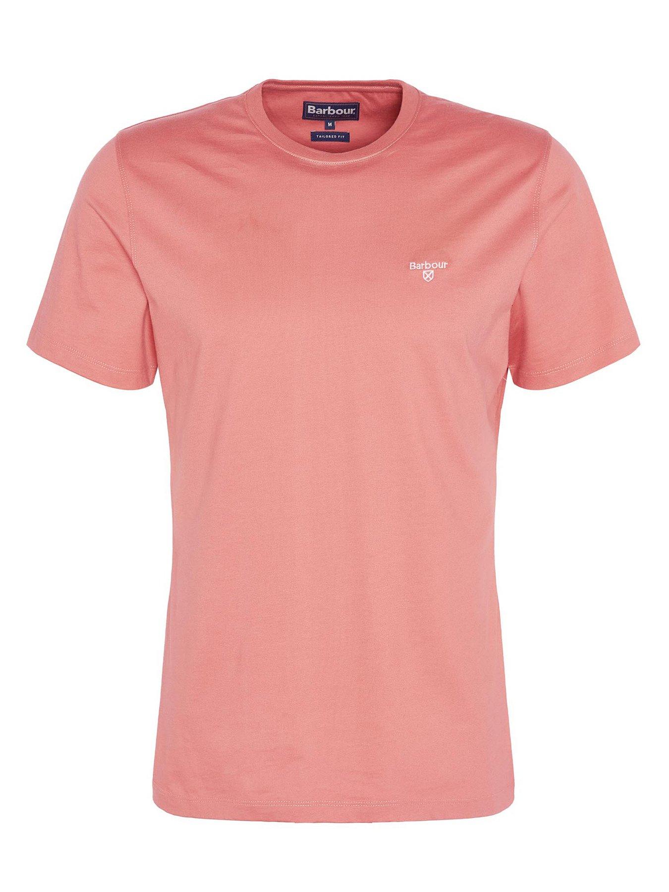 barbour-short-sleeve-essential-sports-logo-t-shirt-dark-pinkdetail