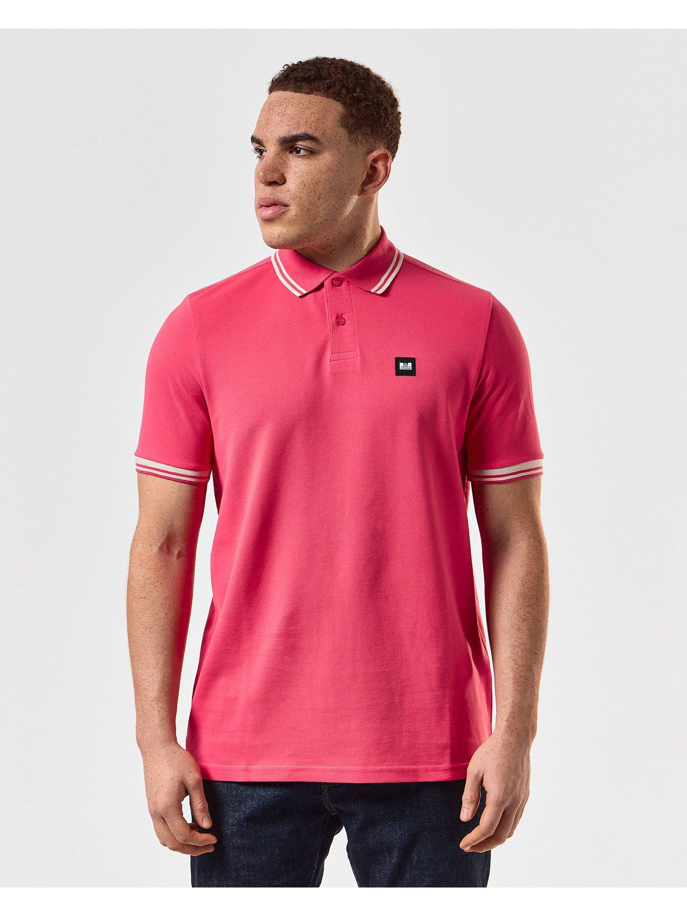 bright colored polos