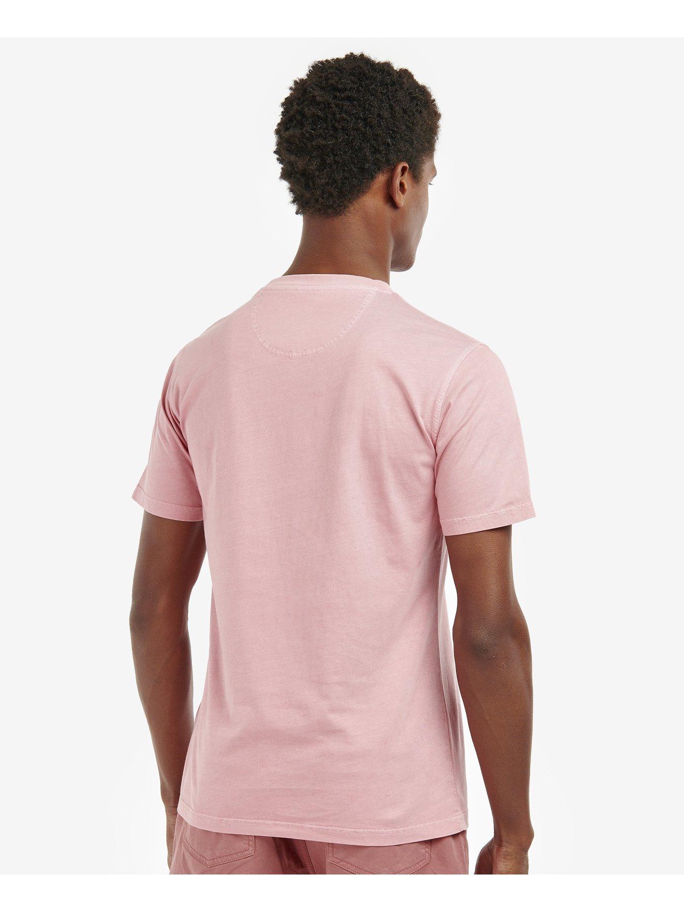 Barbour Short Sleeve Tonal Logo T Shirt Pink Very Ireland