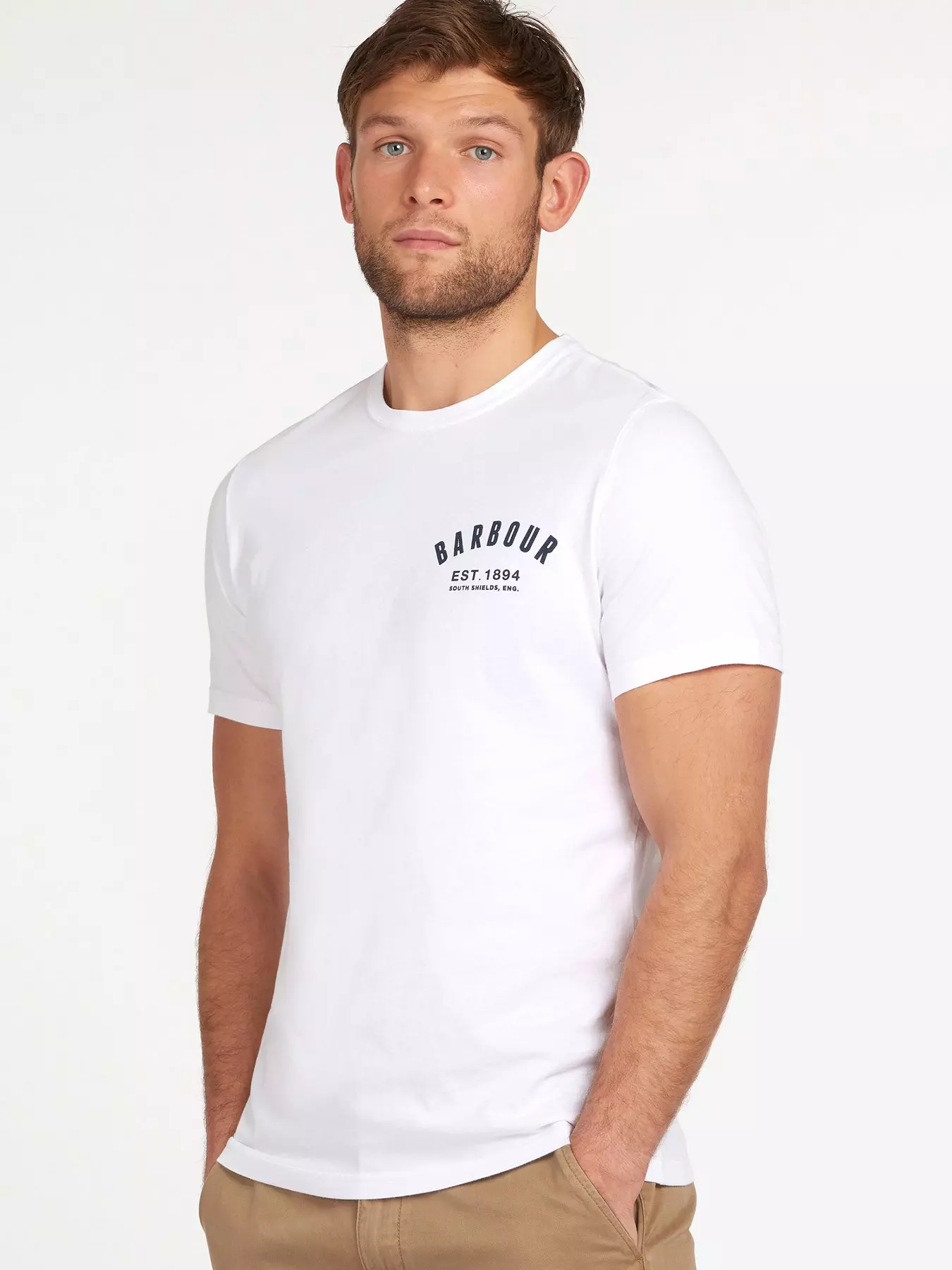 Vans Men's Left Chest Logo T-Shirt - White/Black