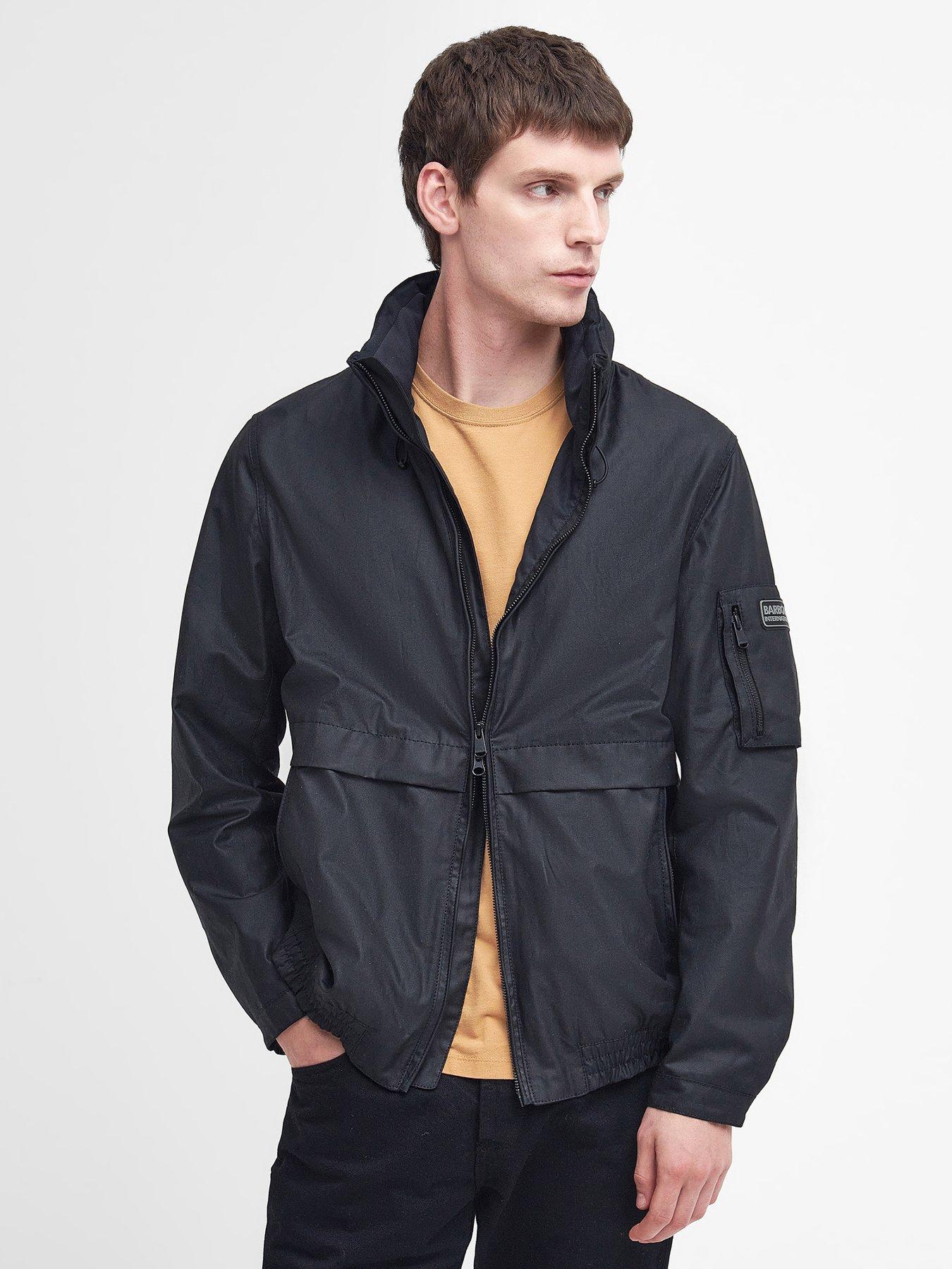 Barbour international store waxed cotton jacket