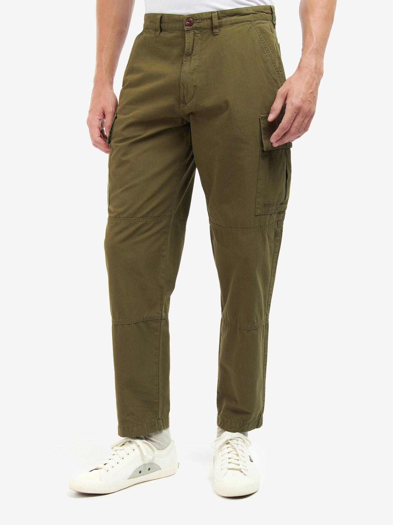 Superdry Superdry Loose Fit Cargo Trousers - Light Khaki