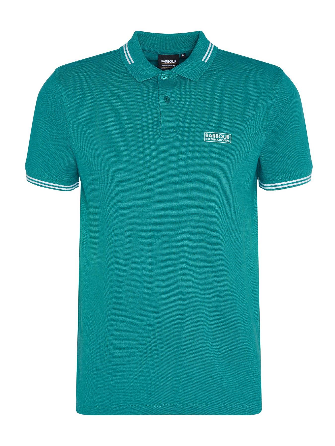 barbour-international-barbour-international-essential-tipped-tailored-polo-shirt-greendetail