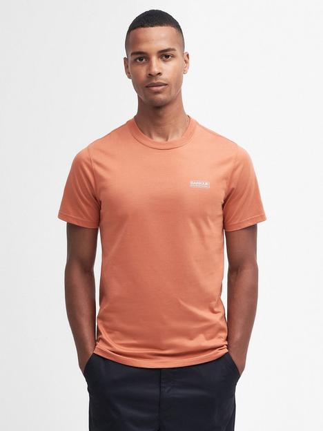 barbour-international-barbour-international-short-sleeve-small-logo-t-shirt-orange