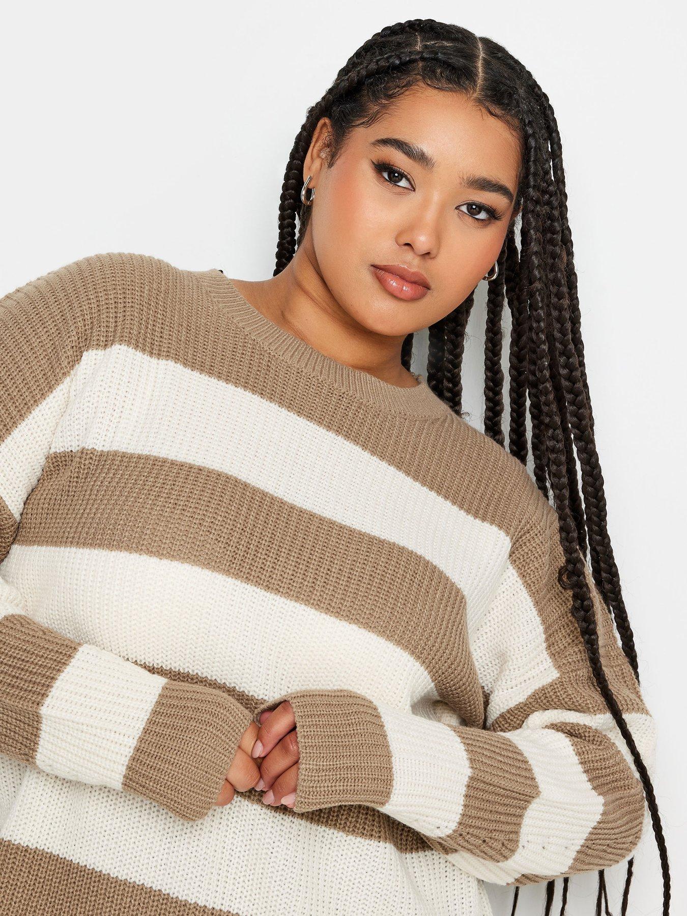 yours-ribbed-drop-shoulder-nat-stripeoutfit