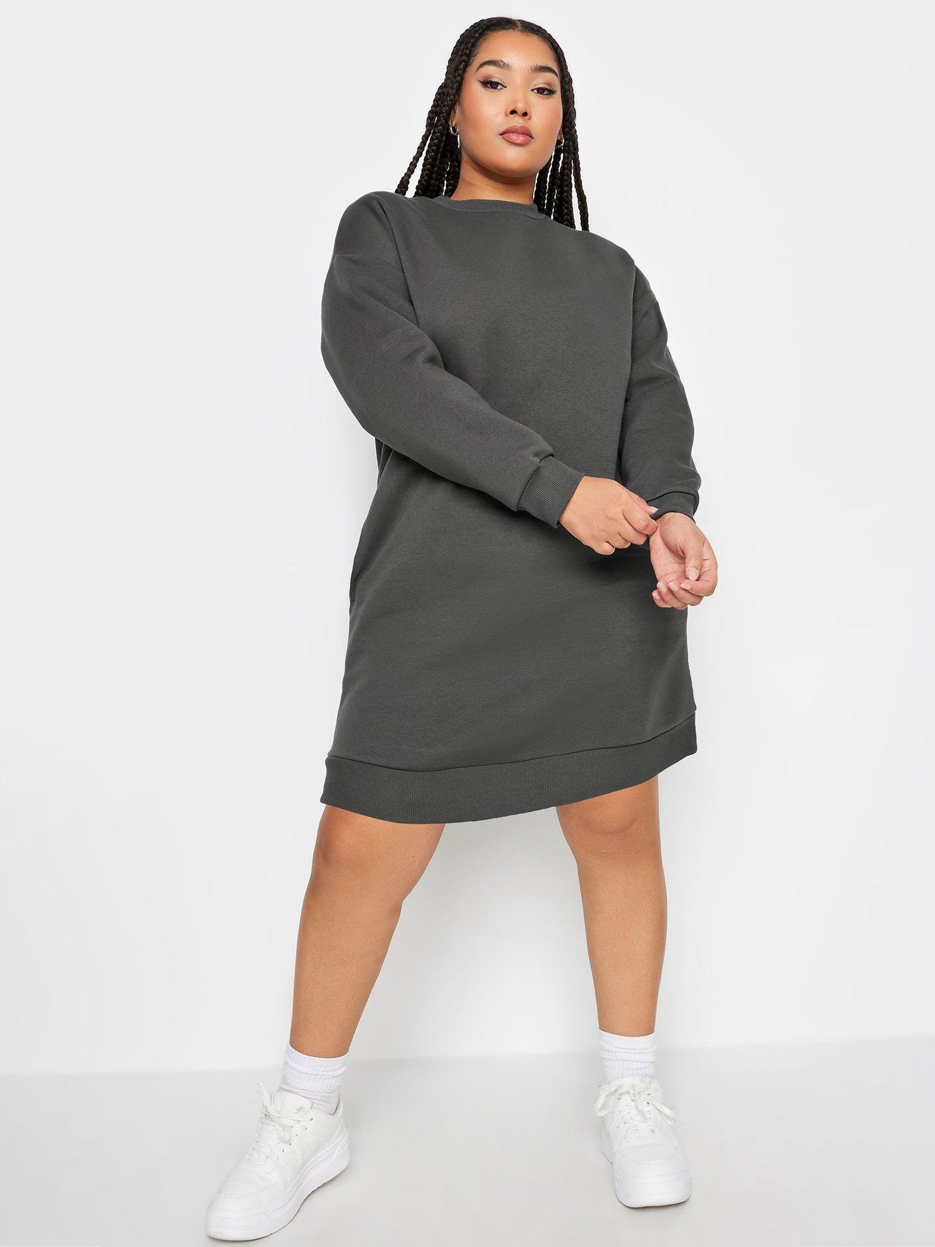 yours-sweat-tunic-dress-slateback