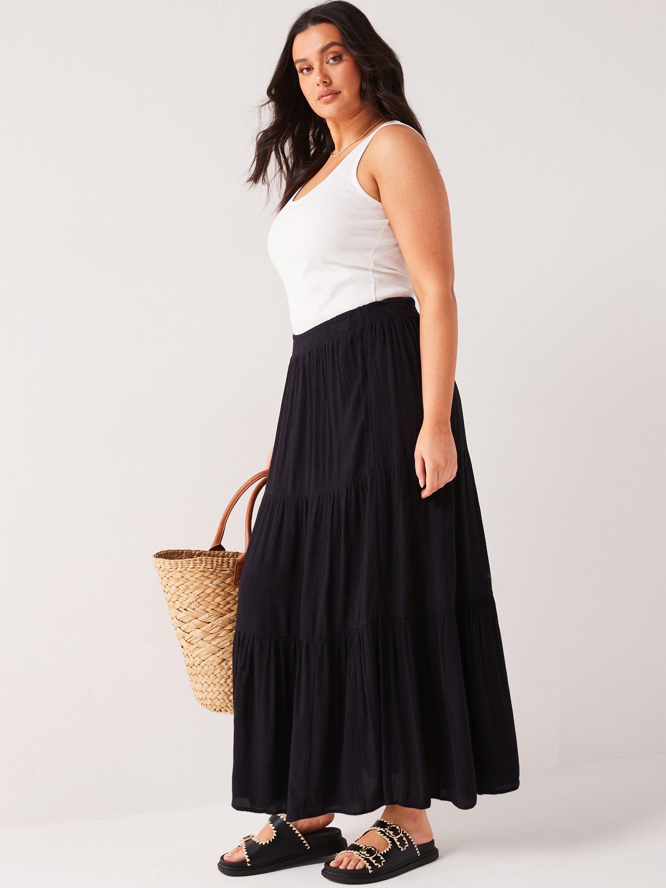 v-by-very-curve-crinkle-maxi-tiered-skirt-blackoutfit