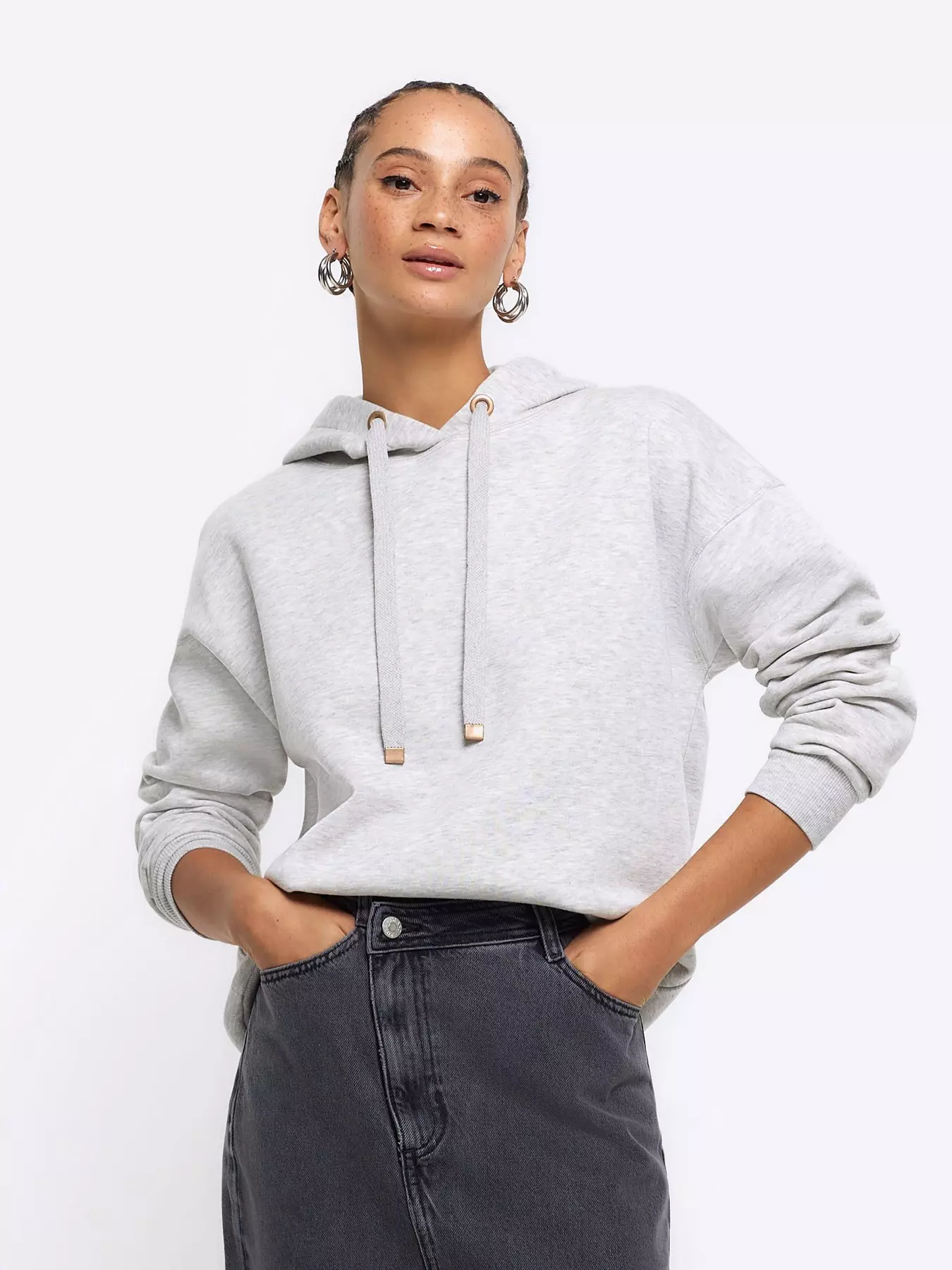 Everyday The Essential Oversized Hoodie - Grey