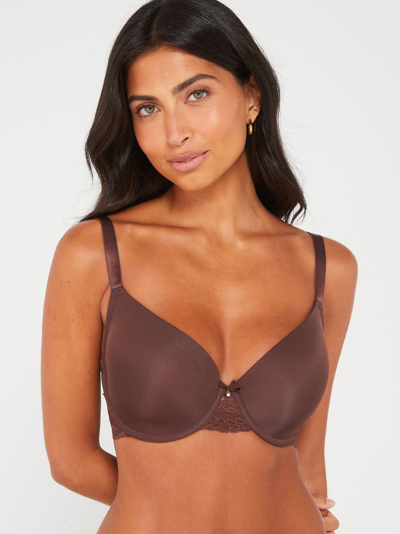 DORINA CLAIRE DEMI Cup Bra Lightly Padded Underwired Plunge