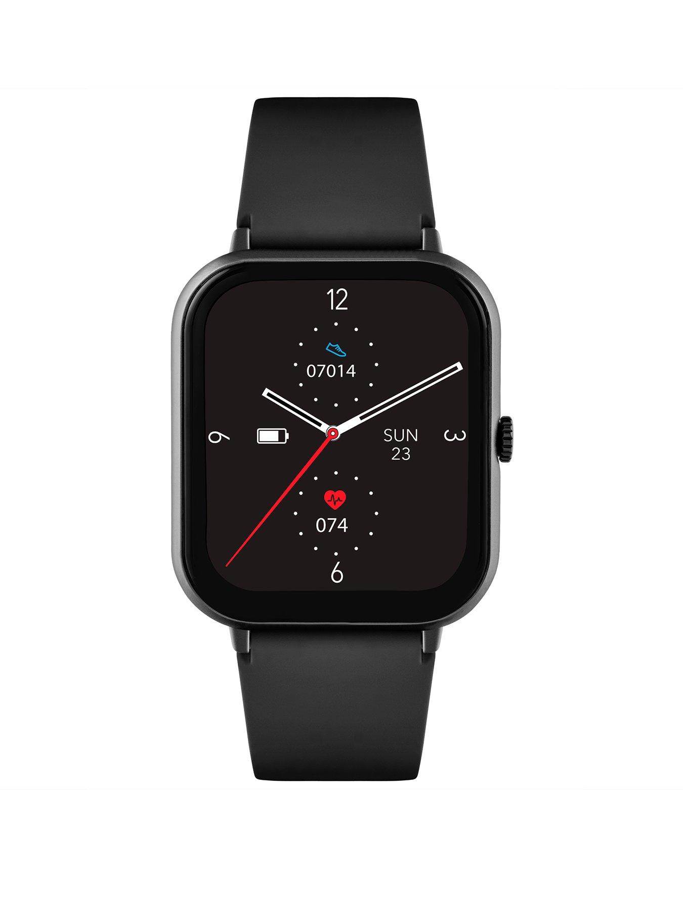 undefined Reflex Active Series 23 Black Smart Calling Watch