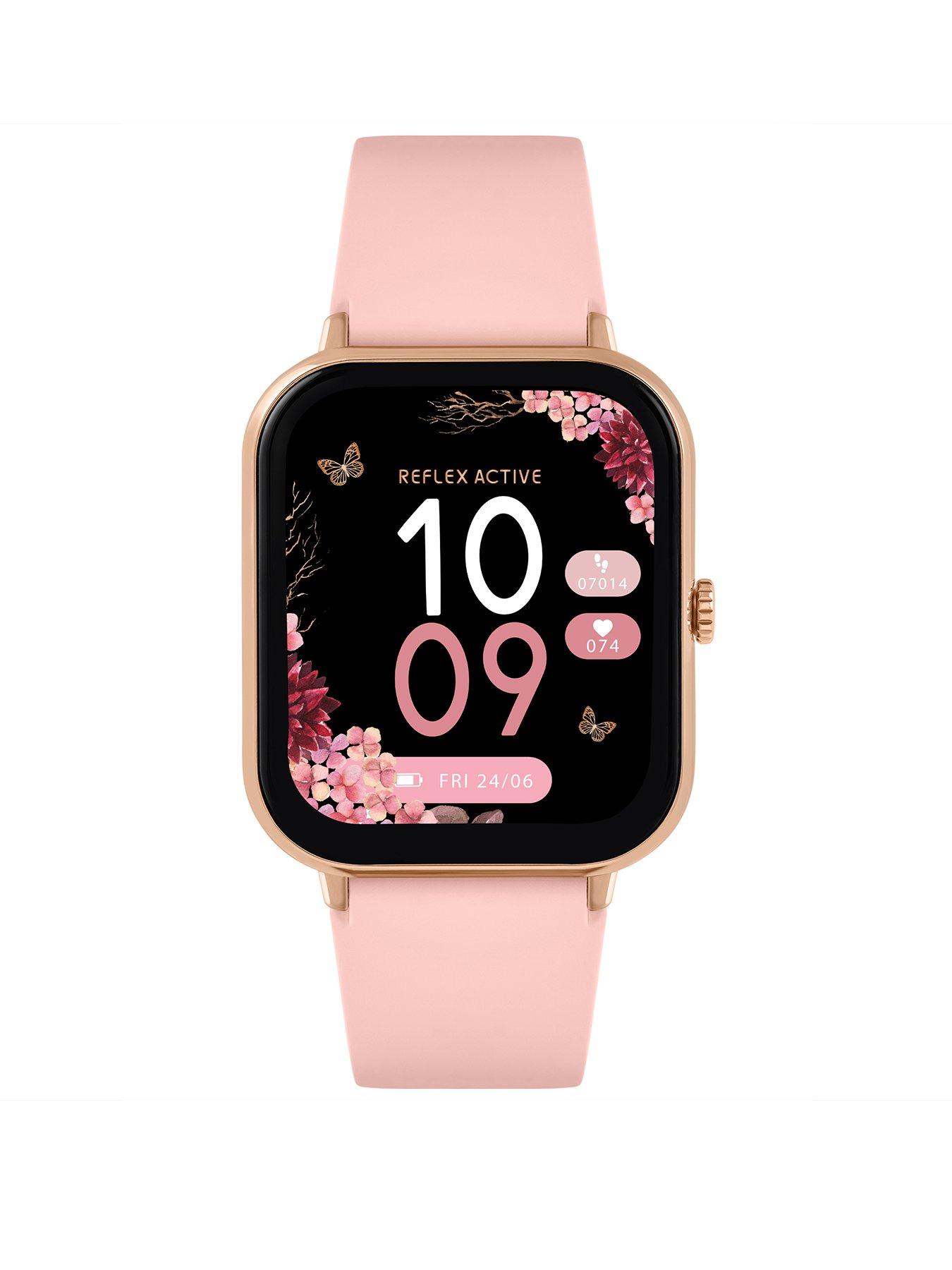 Image 1 of 7 of Reflex Active Reflex Active Series 23 Pink Calling Smart Watch