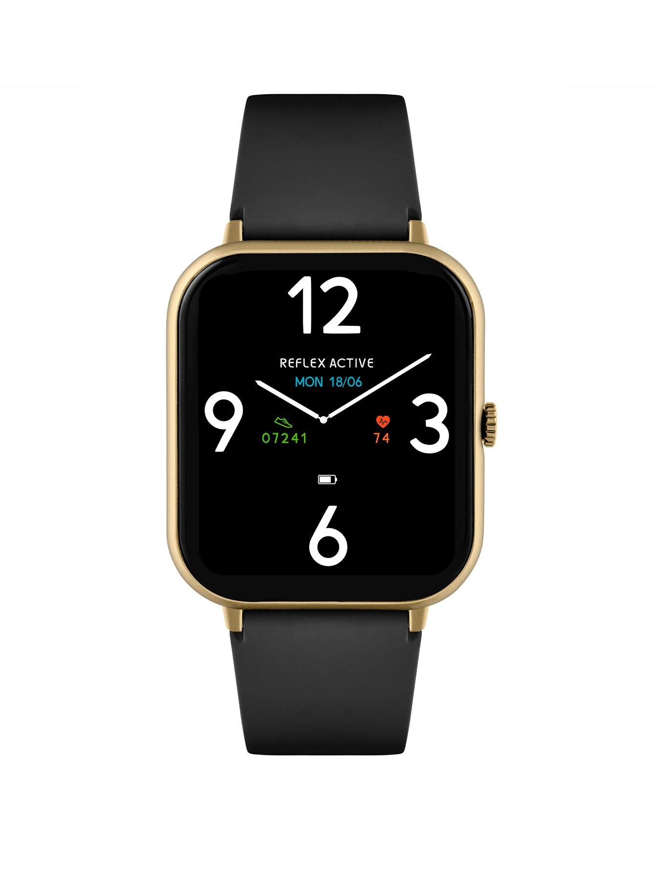 Image 1 of 7 of Reflex Active Reflex Active Series 23 Black Calling Smart Watch
