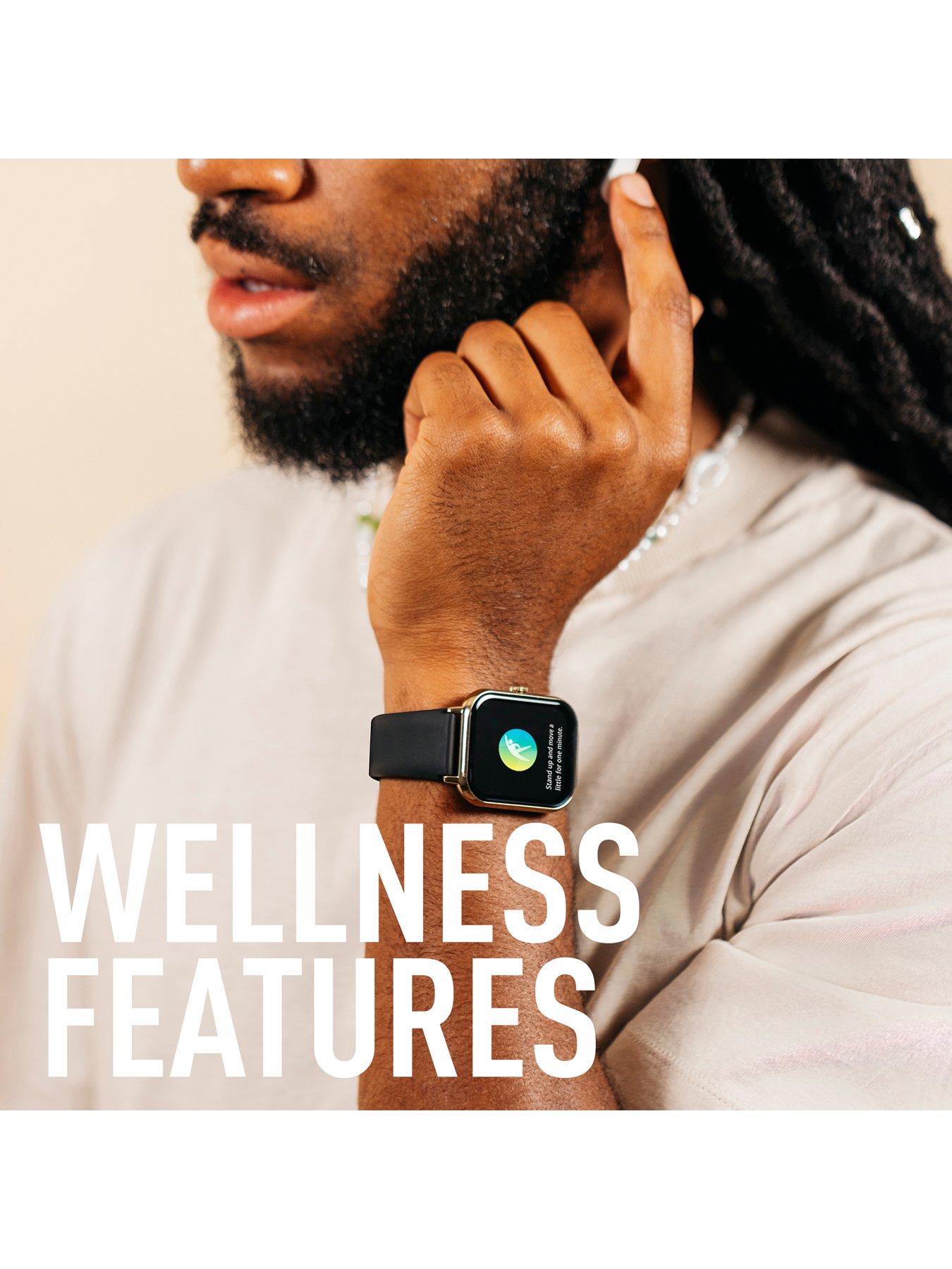 Image 3 of 7 of Reflex Active Reflex Active Series 23 Black Calling Smart Watch