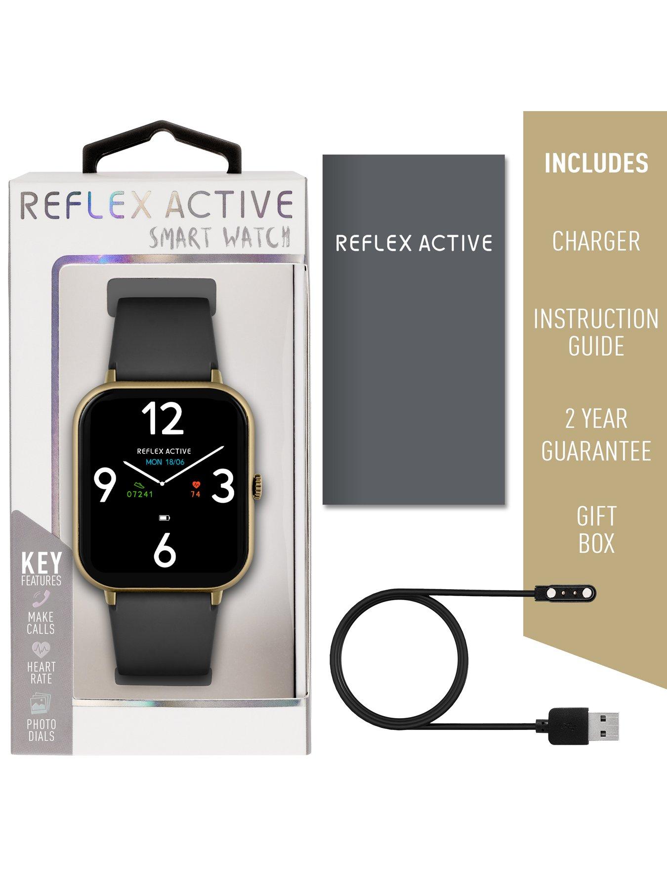Image 5 of 7 of Reflex Active Reflex Active Series 23 Black Calling Smart Watch