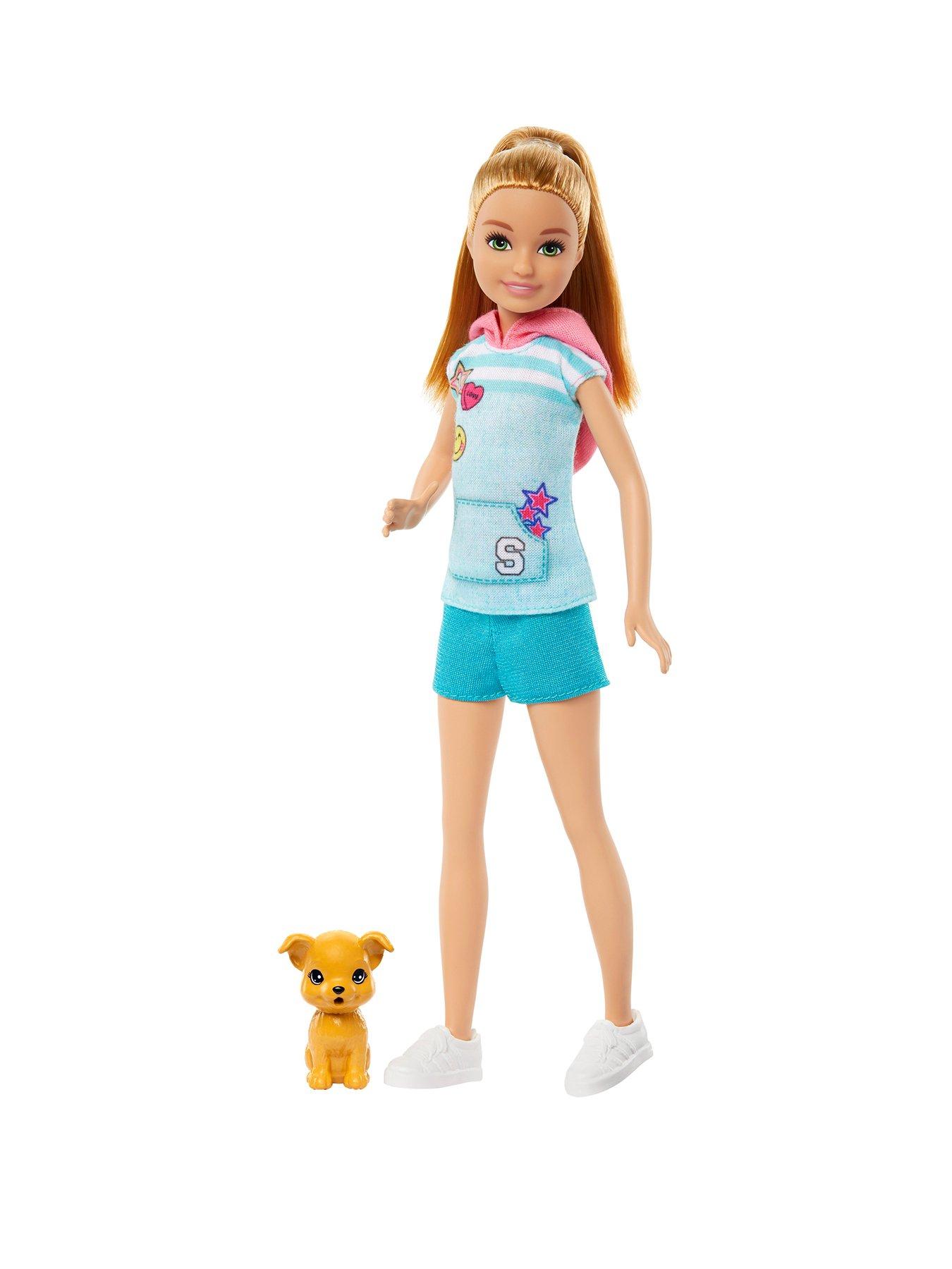 Barbie Looks Ken Doll with Brown Hair Dressed in Orange and Yellow Tee with  Blue Shorts, Posable Made to Move Body