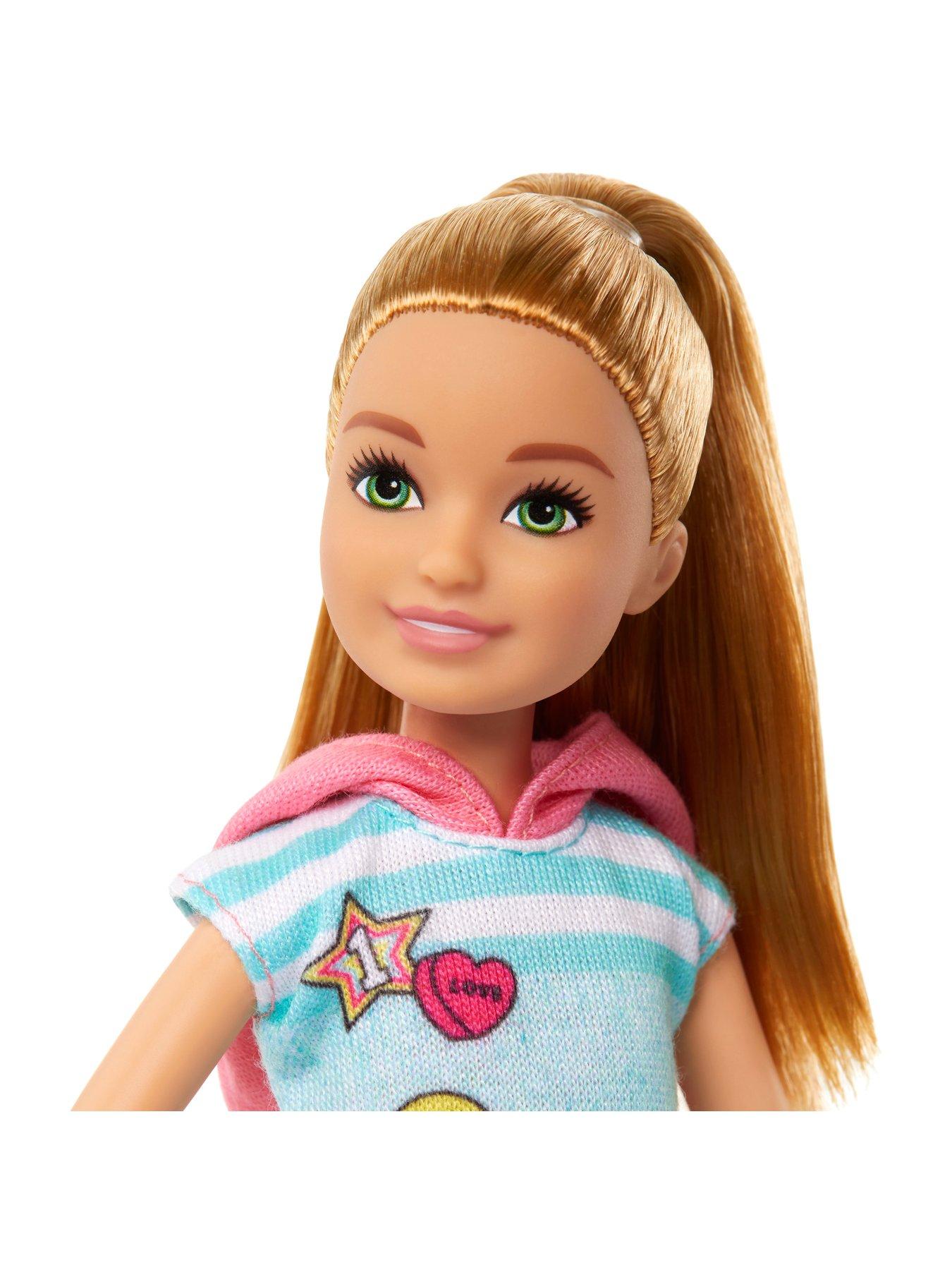 Barbie travel stacie doll hot sale