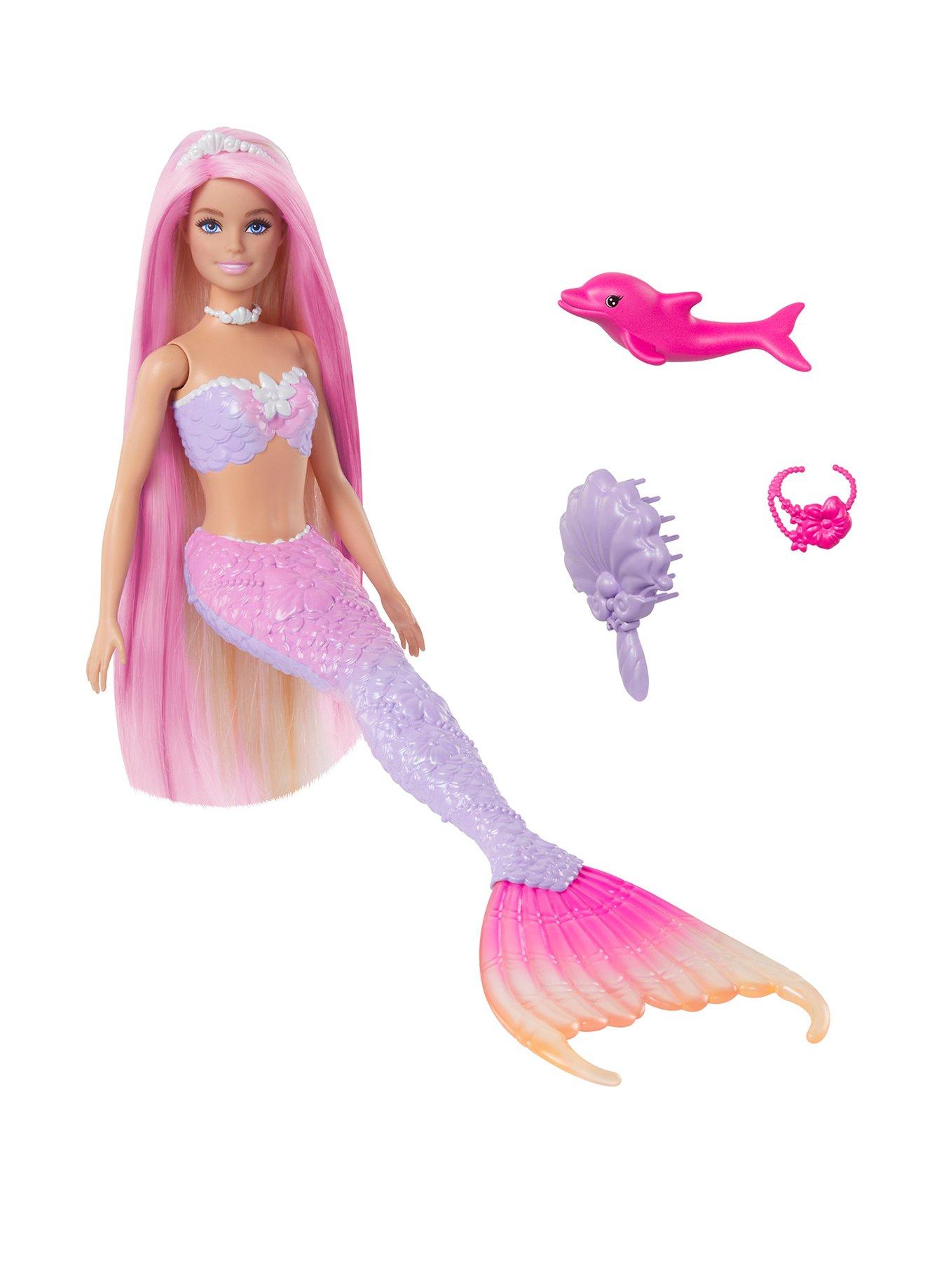 Barbie Barbie Malibu Colour Change Mermaid Doll and Accessories