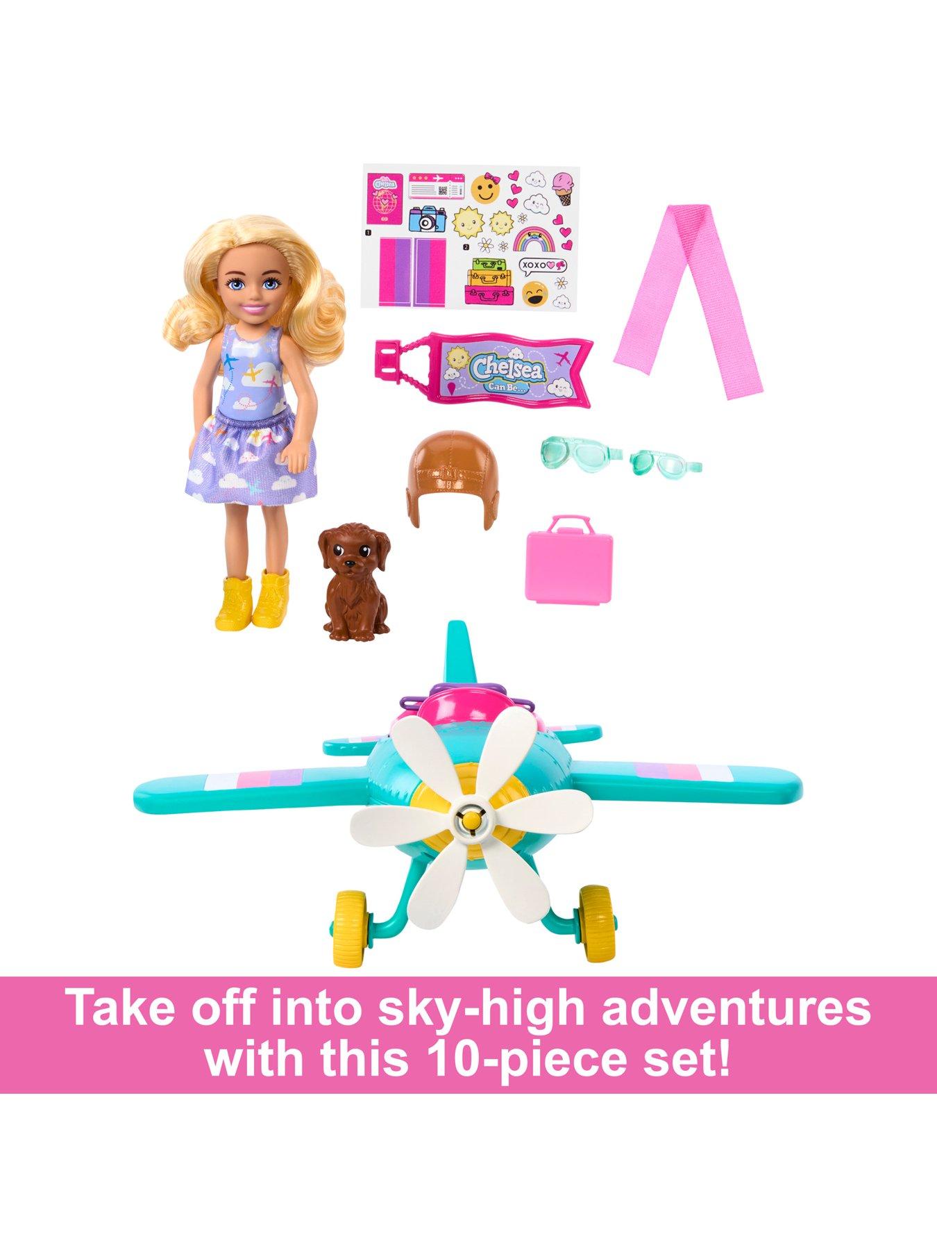 Image 2 of 6 of Barbie Barbie Chelsea Plane, Doll and Accessories
