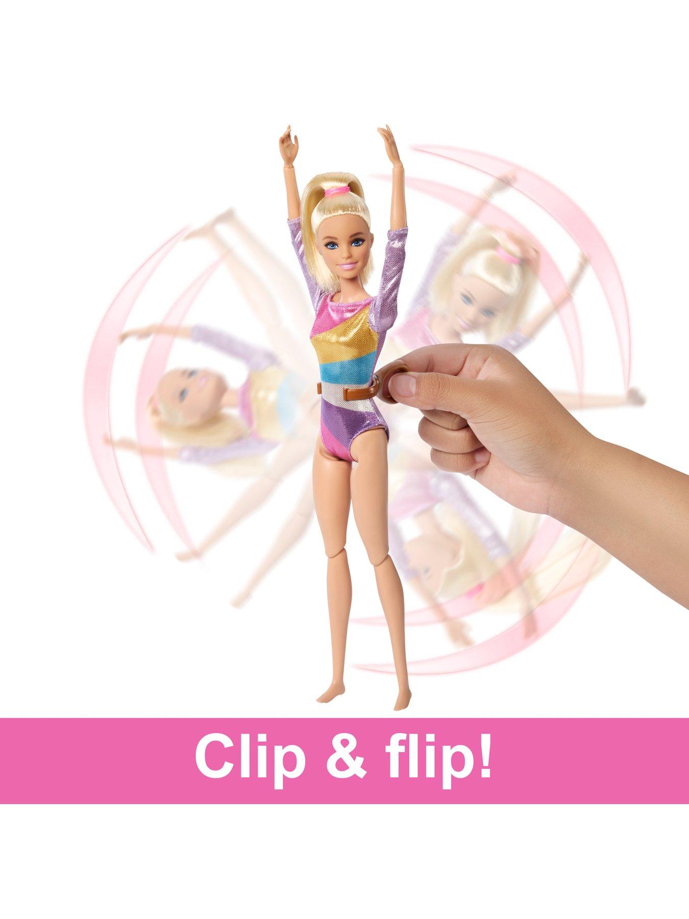 Image 4 of 6 of Barbie Gymnastics Playset, Doll and Accessories