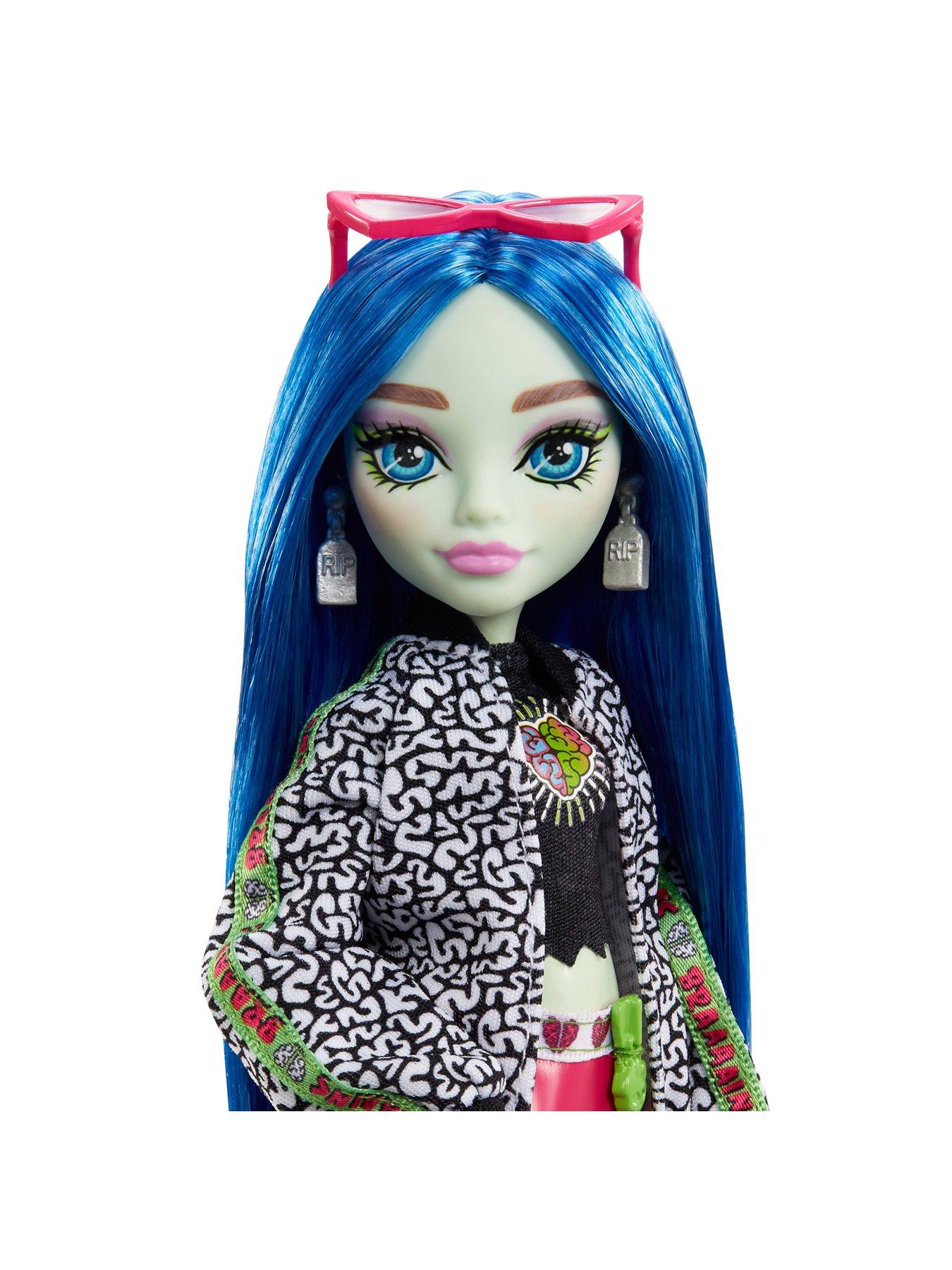 Blue haired best sale monster high doll