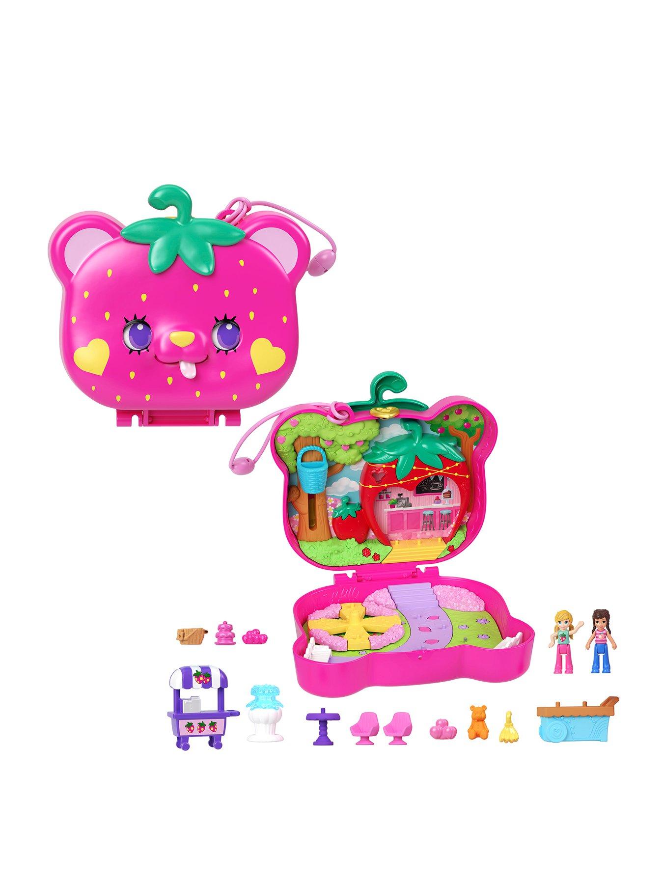 Polly Pocket Micro Llama Music Party Compact with Stage and Spinning Dance  Floor