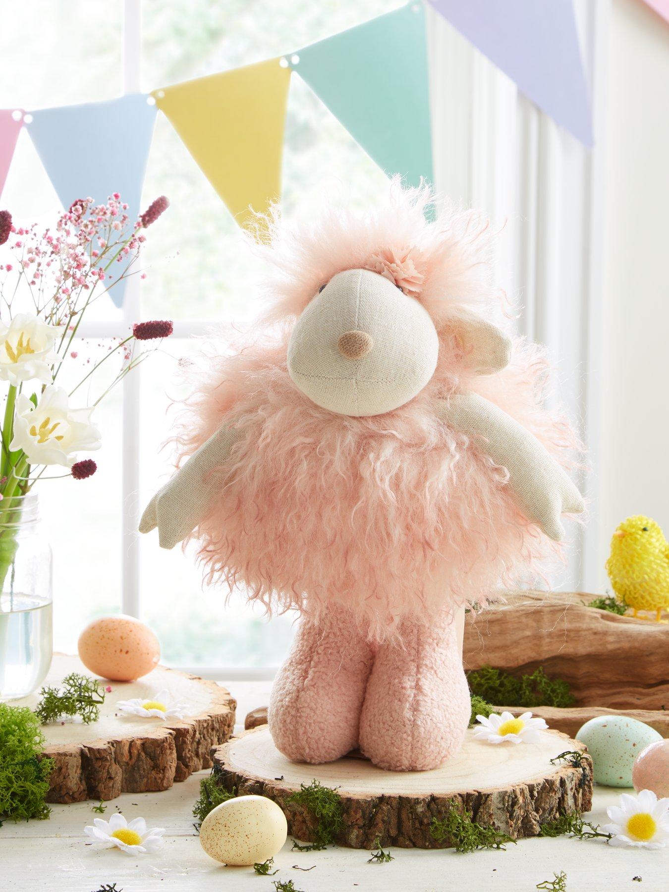 undefined Pink Fluffy Sheep