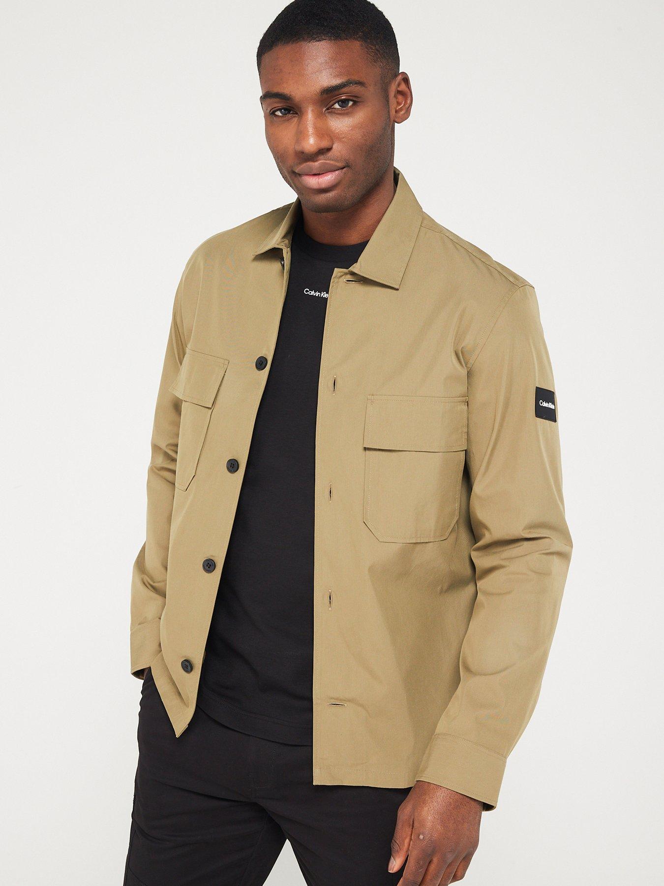 Calvin klein khaki clearance jacket