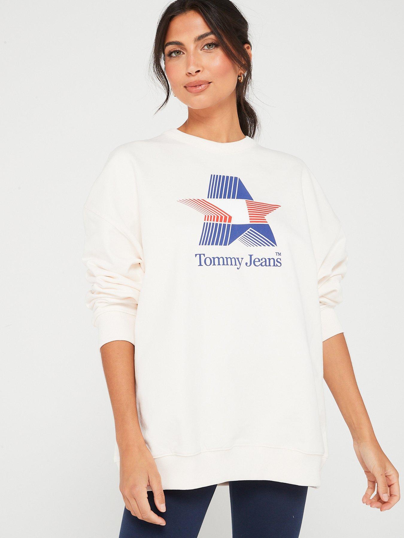 Tommy jeans retro sweatshirt hot sale