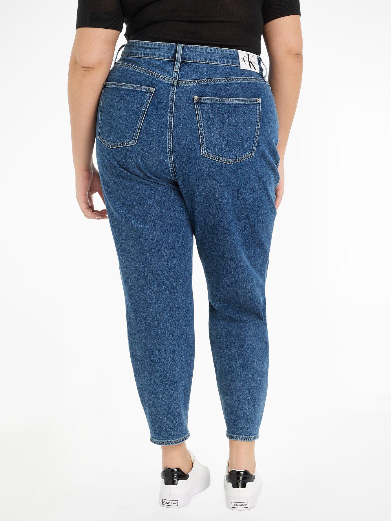 calvin-klein-jeans-plus-mom-jeans-bluestillFront