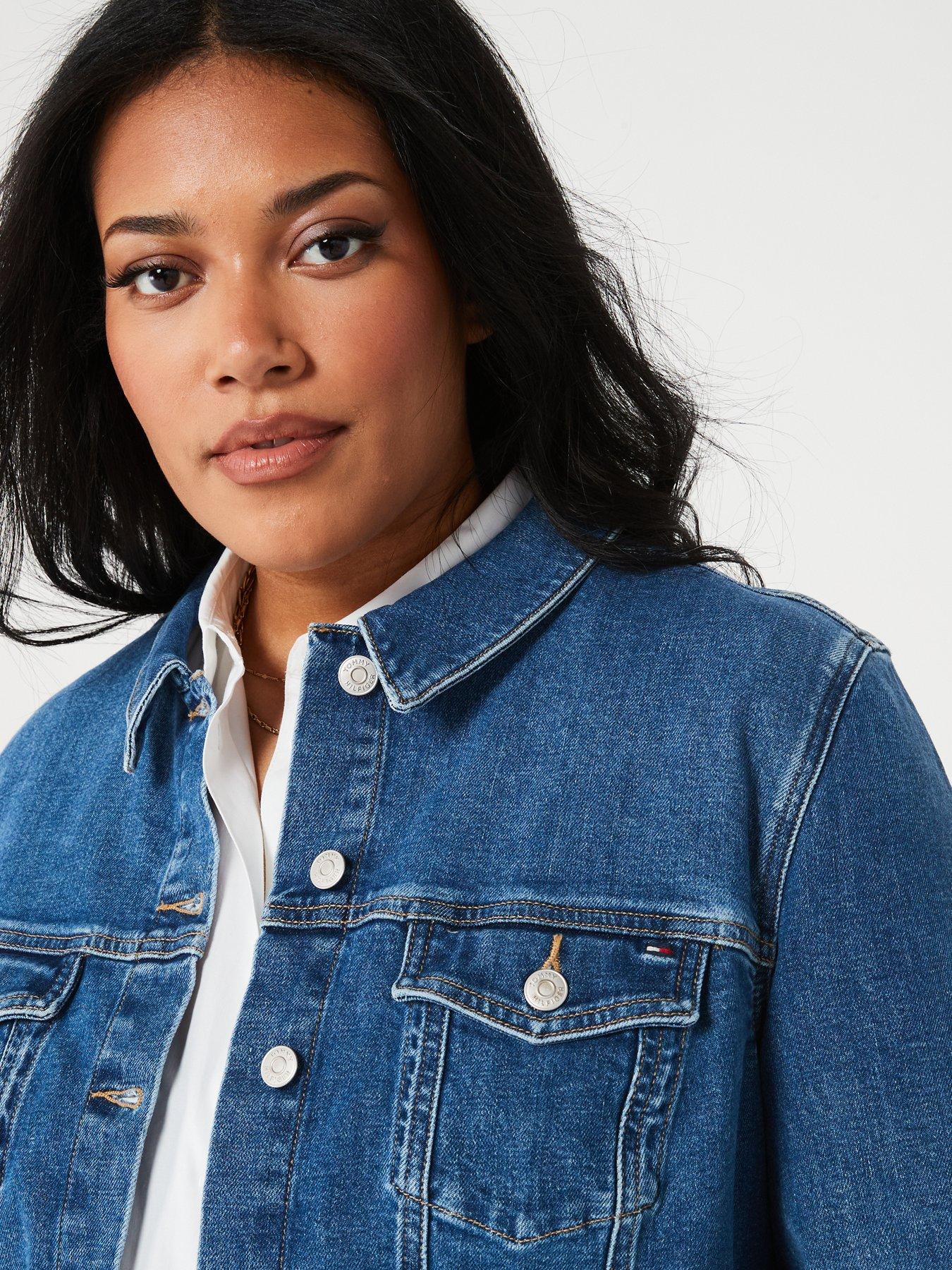 tommy-hilfiger-plus-size-denim-jacket-blueoutfit