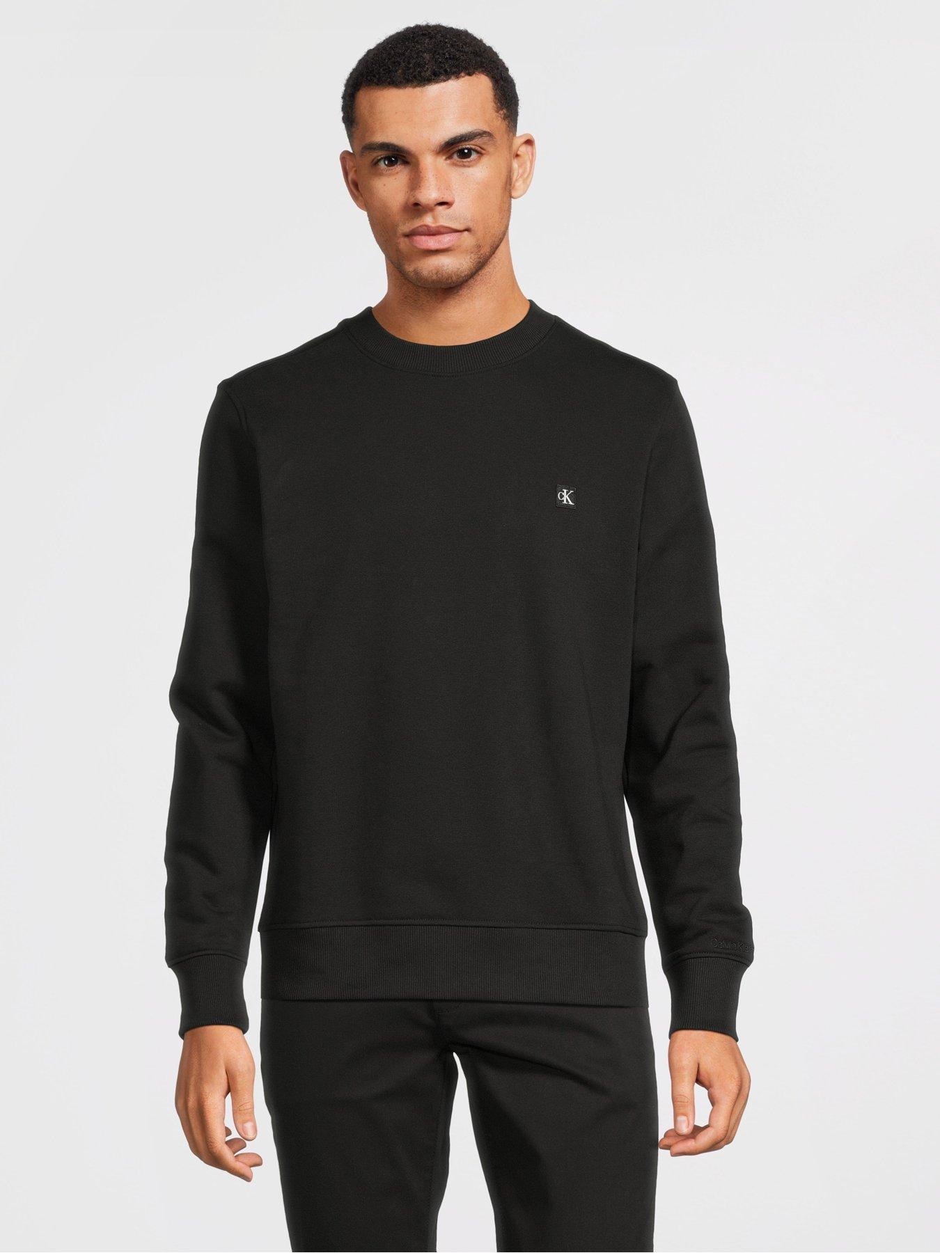 calvin-klein-jeans-ck-embroidered-badge-crew-neck-sweatshirt-black