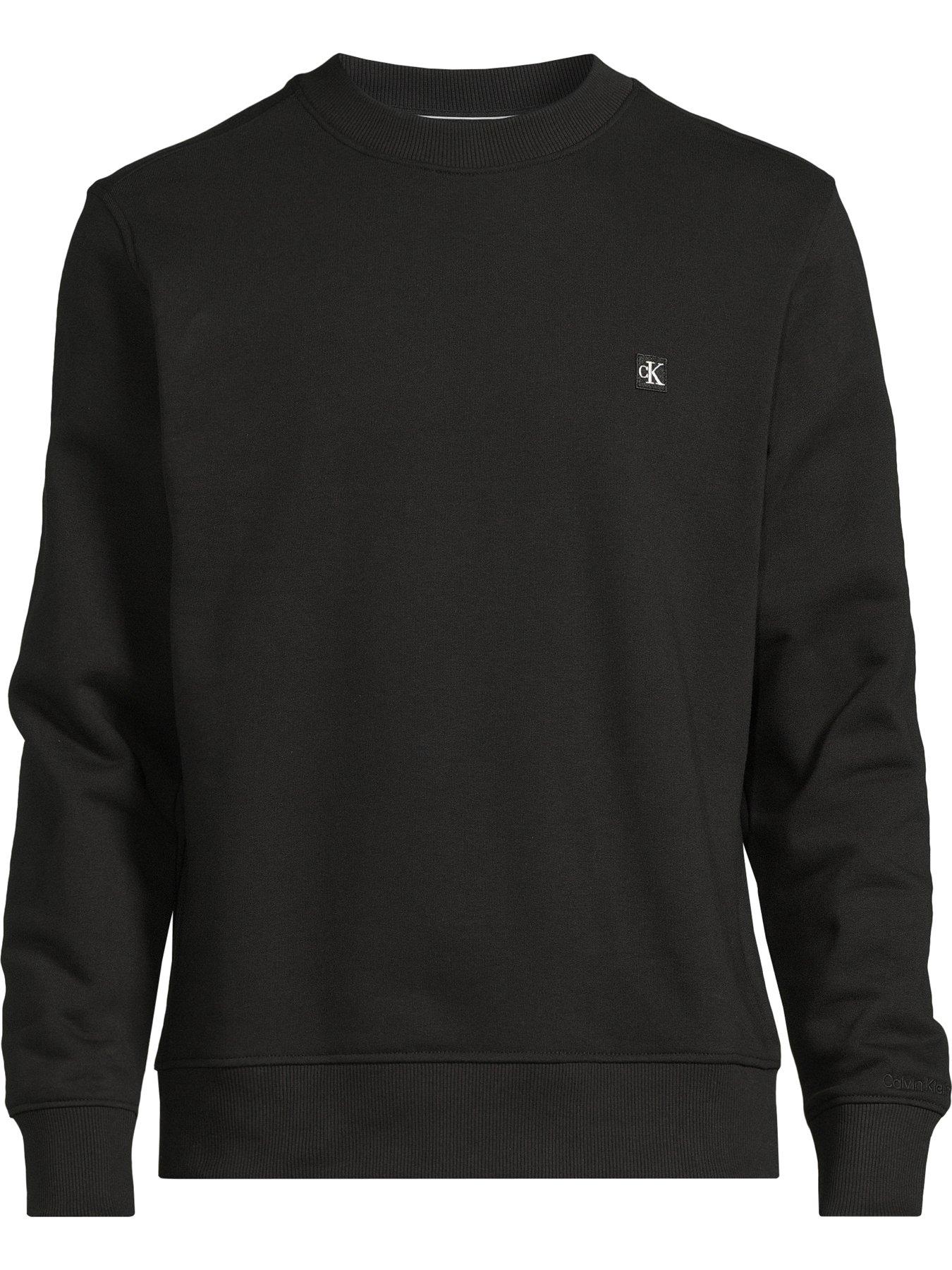 calvin-klein-jeans-ck-embroidered-badge-crew-neck-sweatshirt-blackdetail