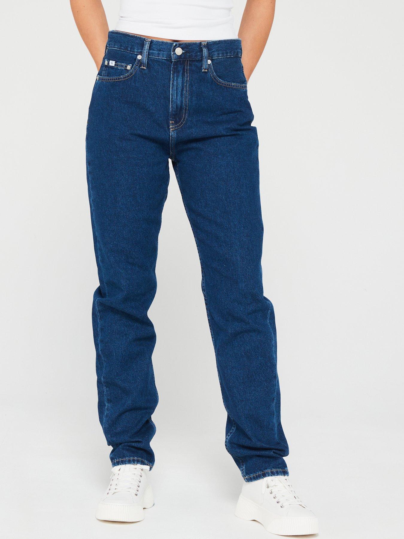 calvin-klein-jeans-slim-high-rise-jeans-blue