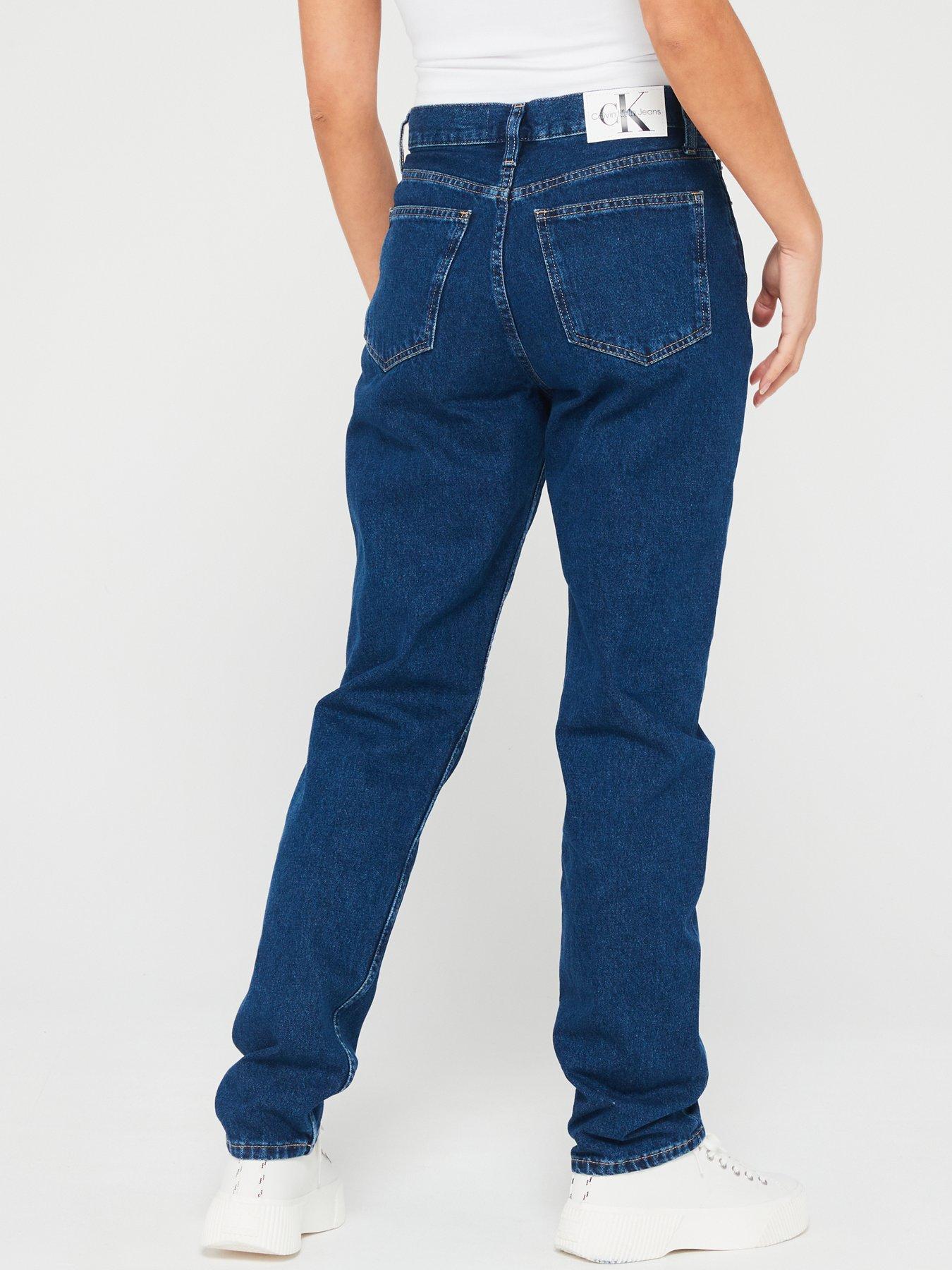 calvin-klein-jeans-slim-high-rise-jeans-bluestillFront