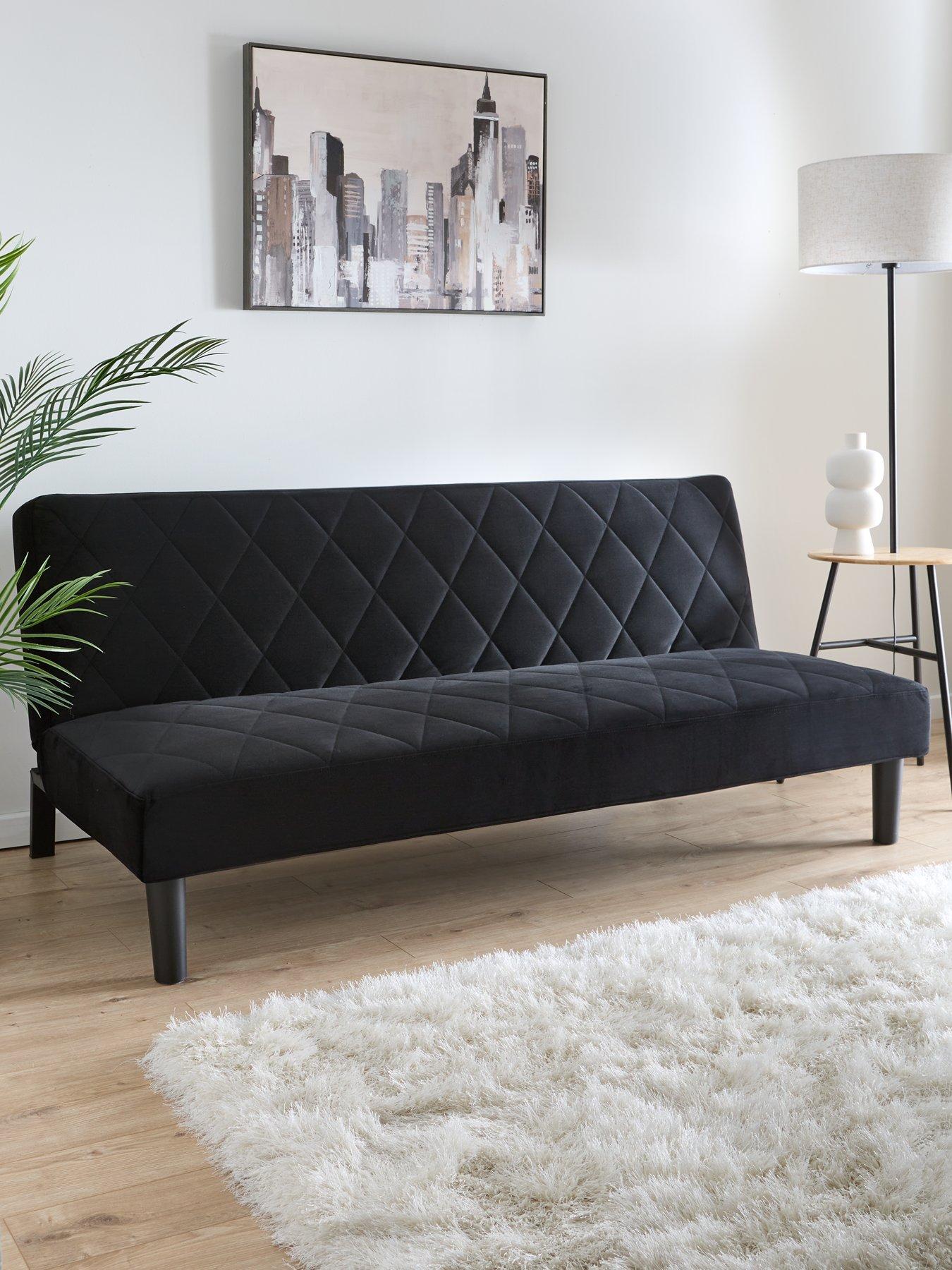 everyday-baxter-sofa-bed-blackfront