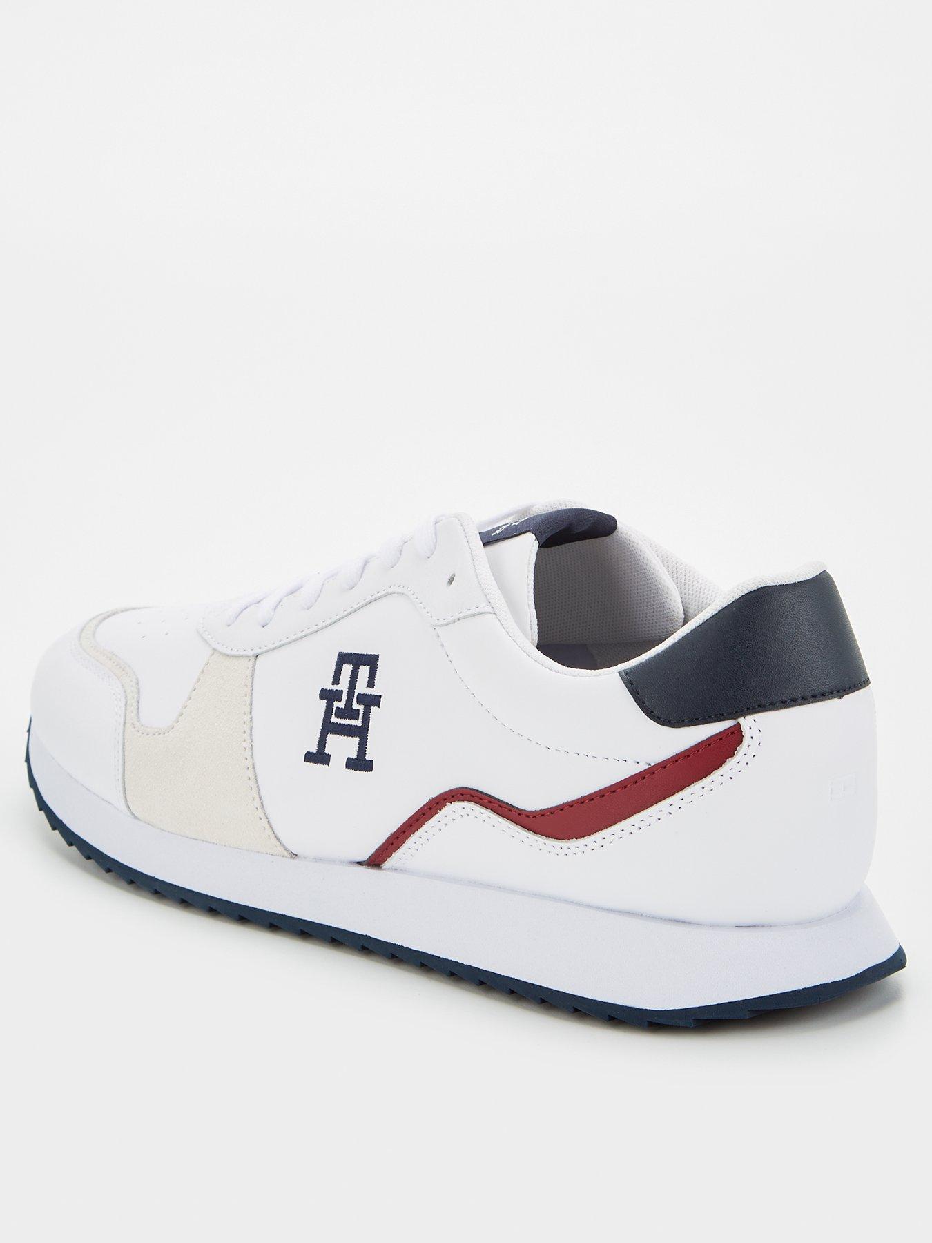 tommy-hilfiger-tommy-hilfiger-runner-evo-leather-mix-trainerback