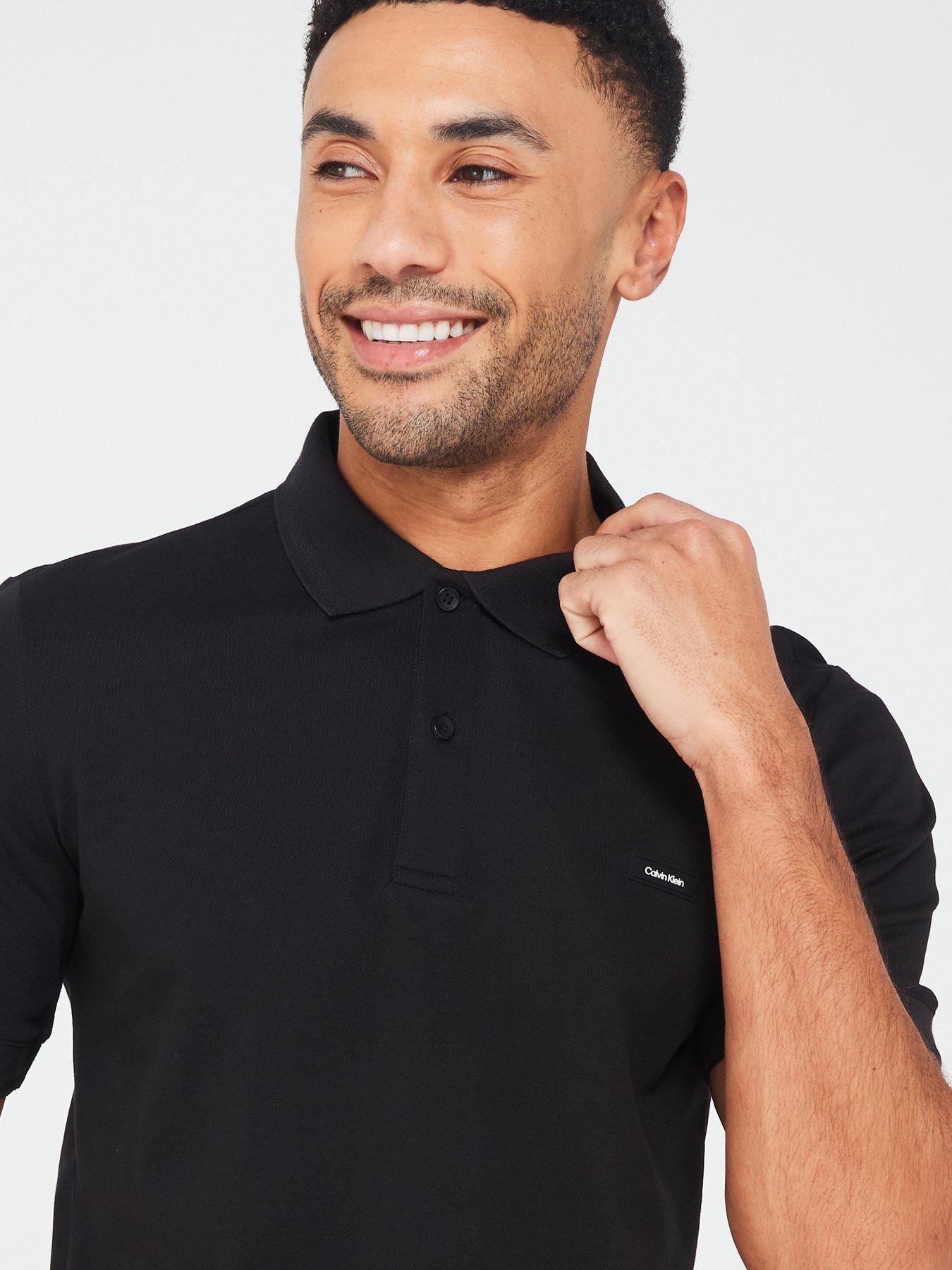 calvin-klein-thermo-tech-pique-slim-polo-shirt-blackoutfit