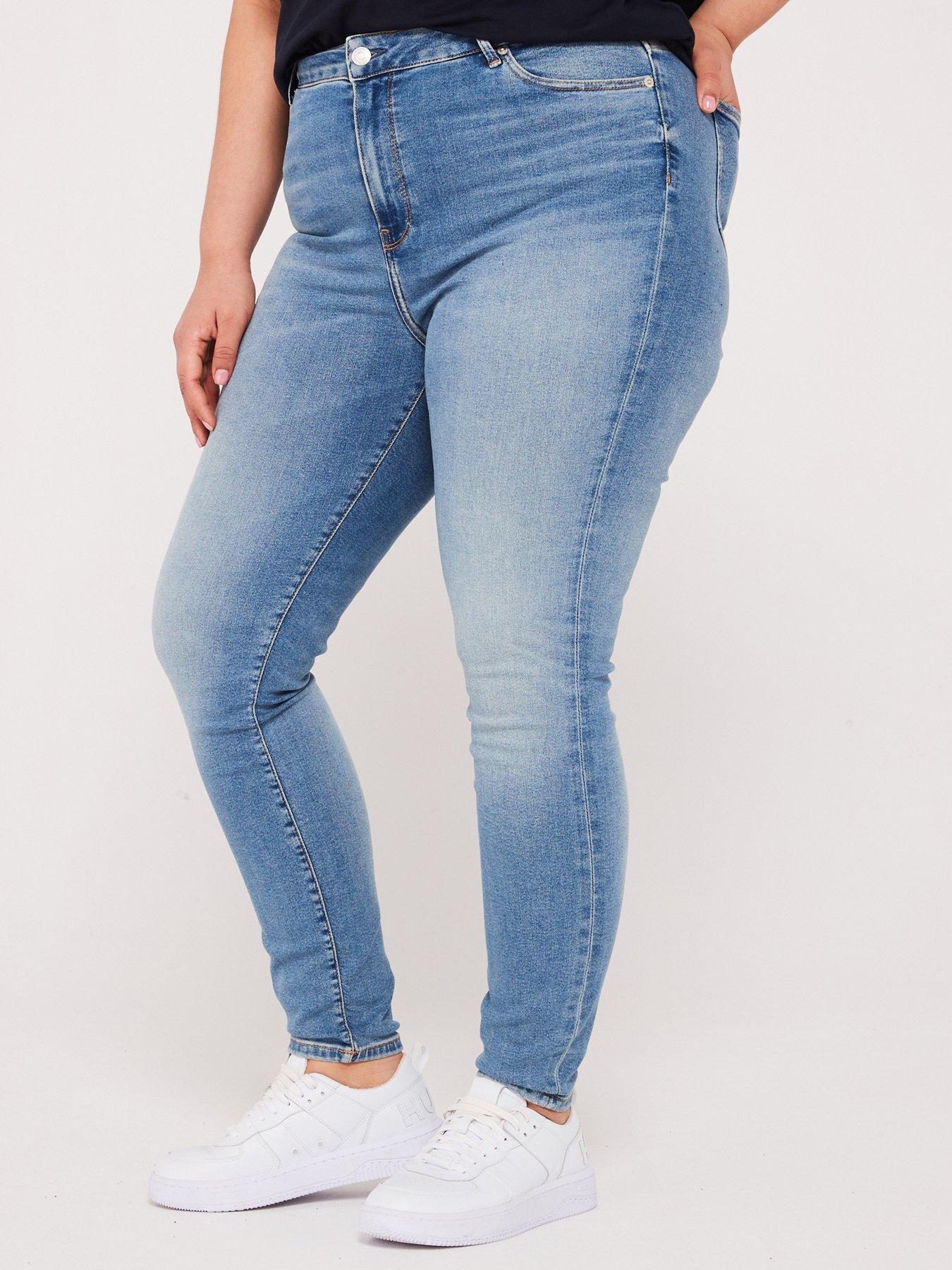 tommy-hilfiger-plus-size-high-waisted-skinny-jeans-blue