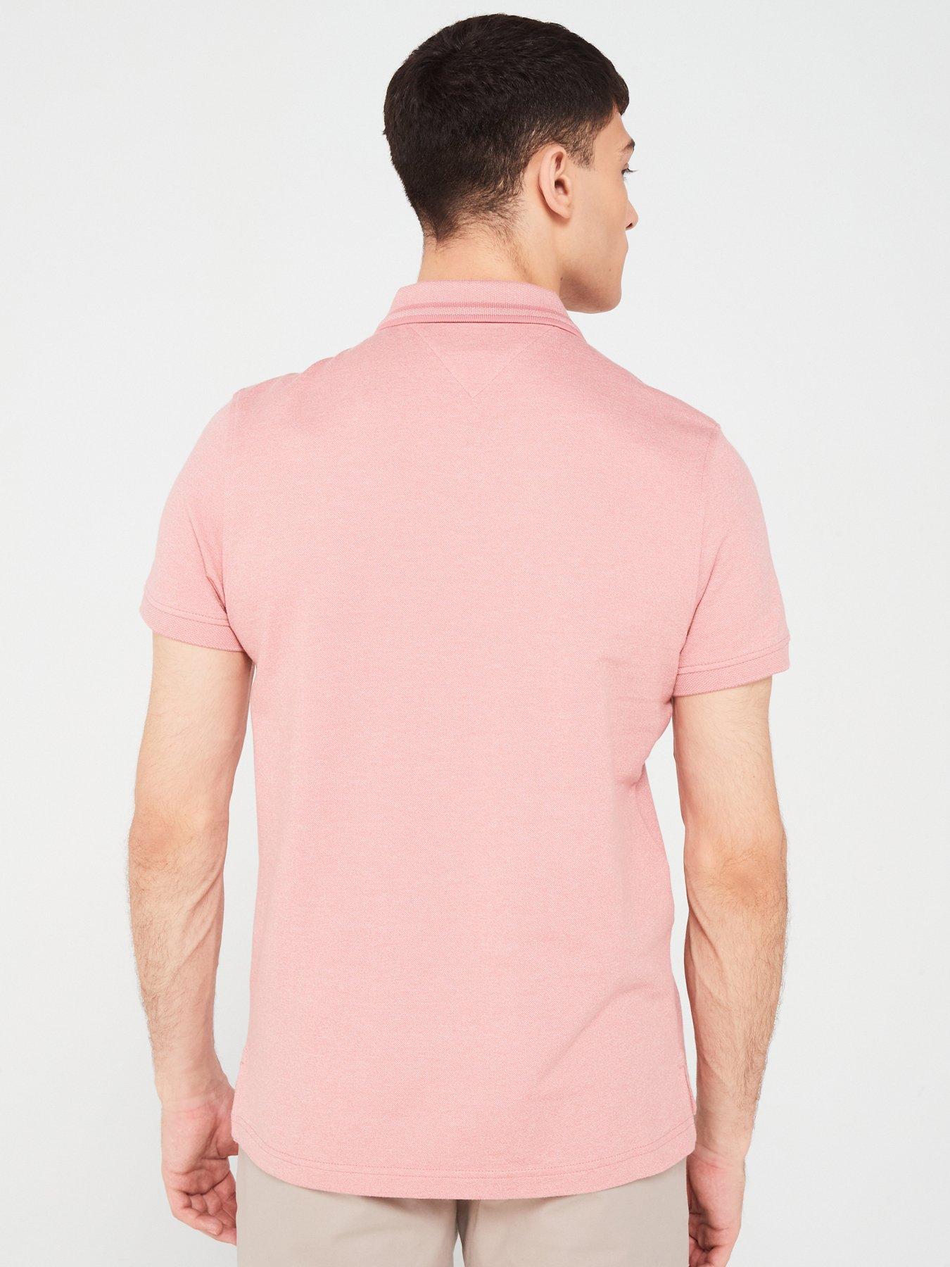 tommy-hilfiger-pretwist-mouline-slim-fit-polo-shirt-peachnbspstillFront