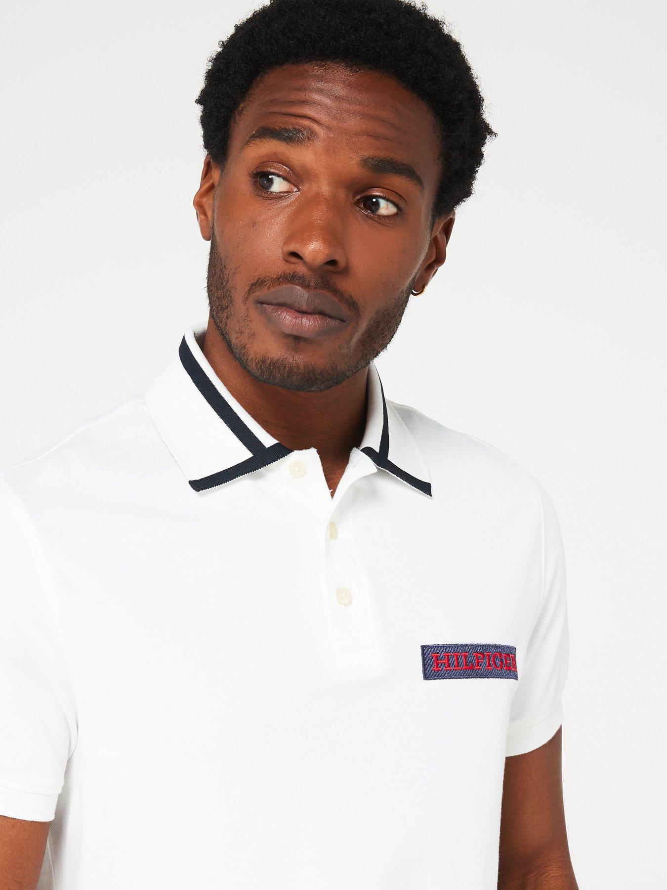 tommy-hilfiger-pique-regular-fit-polo-shirt-whiteoutfit