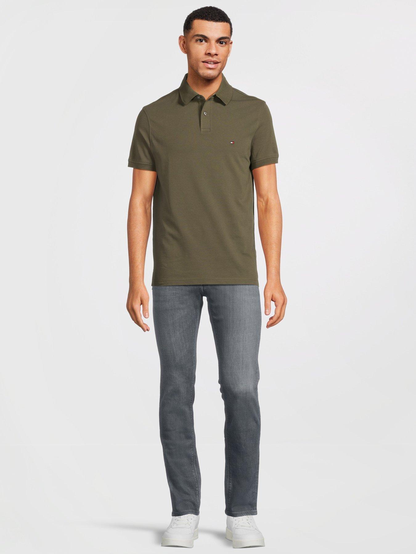 Image 3 of 5 of Tommy Hilfiger 1985 Regular Fit Polo Shirt - Khaki
