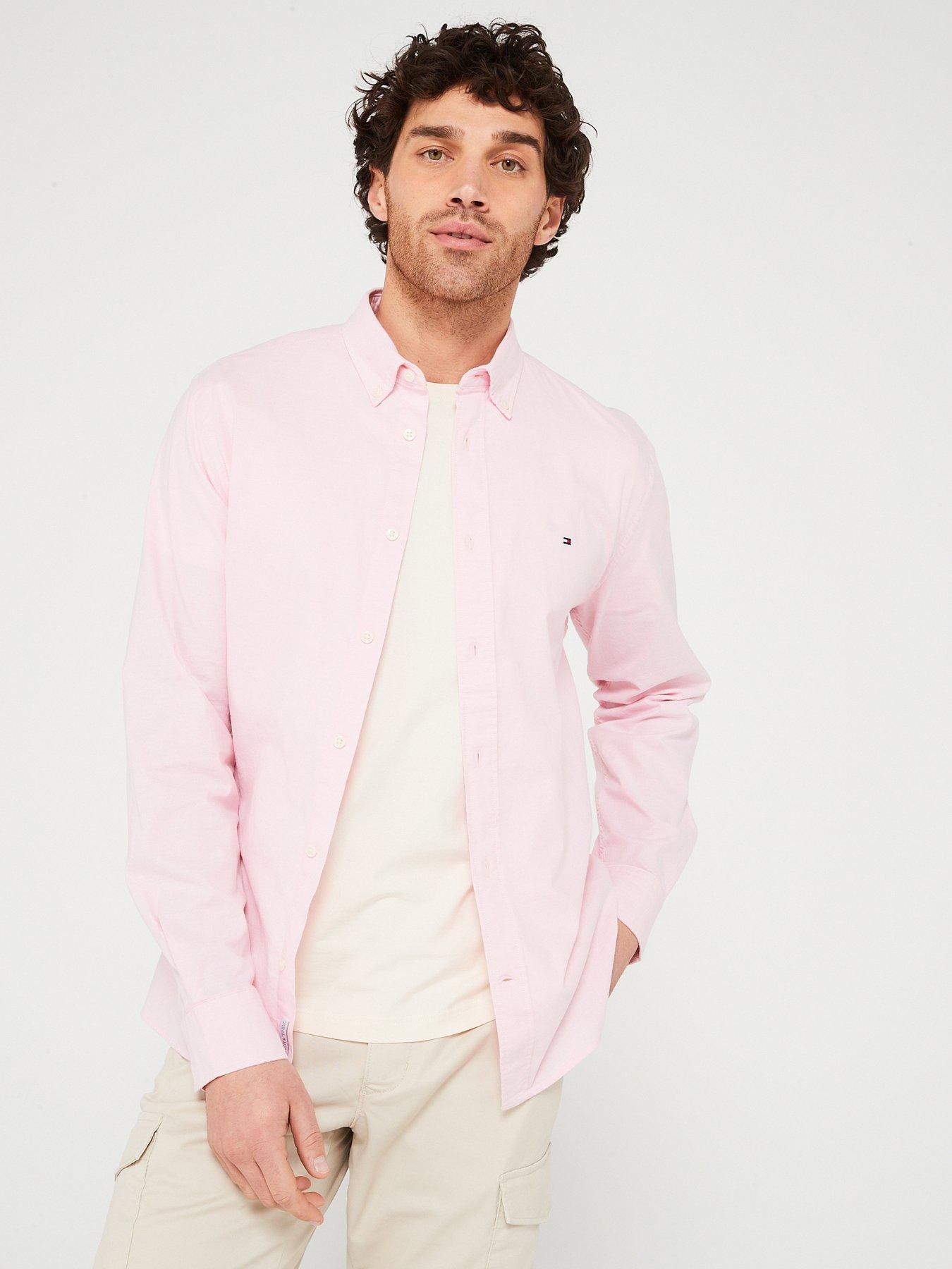 tommy-hilfiger-1985-flex-oxford-regular-fit-shirt-pink