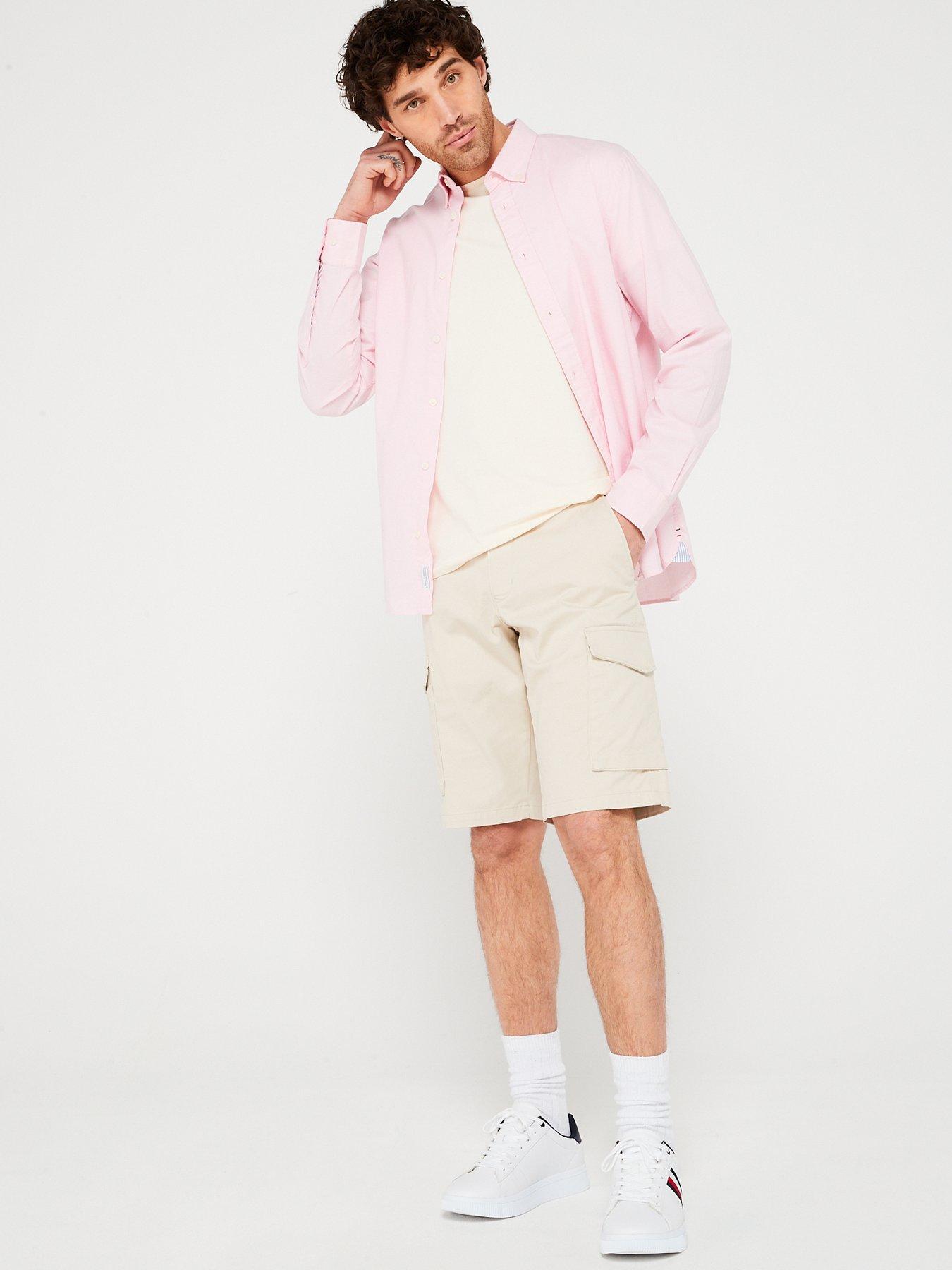 tommy-hilfiger-1985-flex-oxford-regular-fit-shirt-pinkback