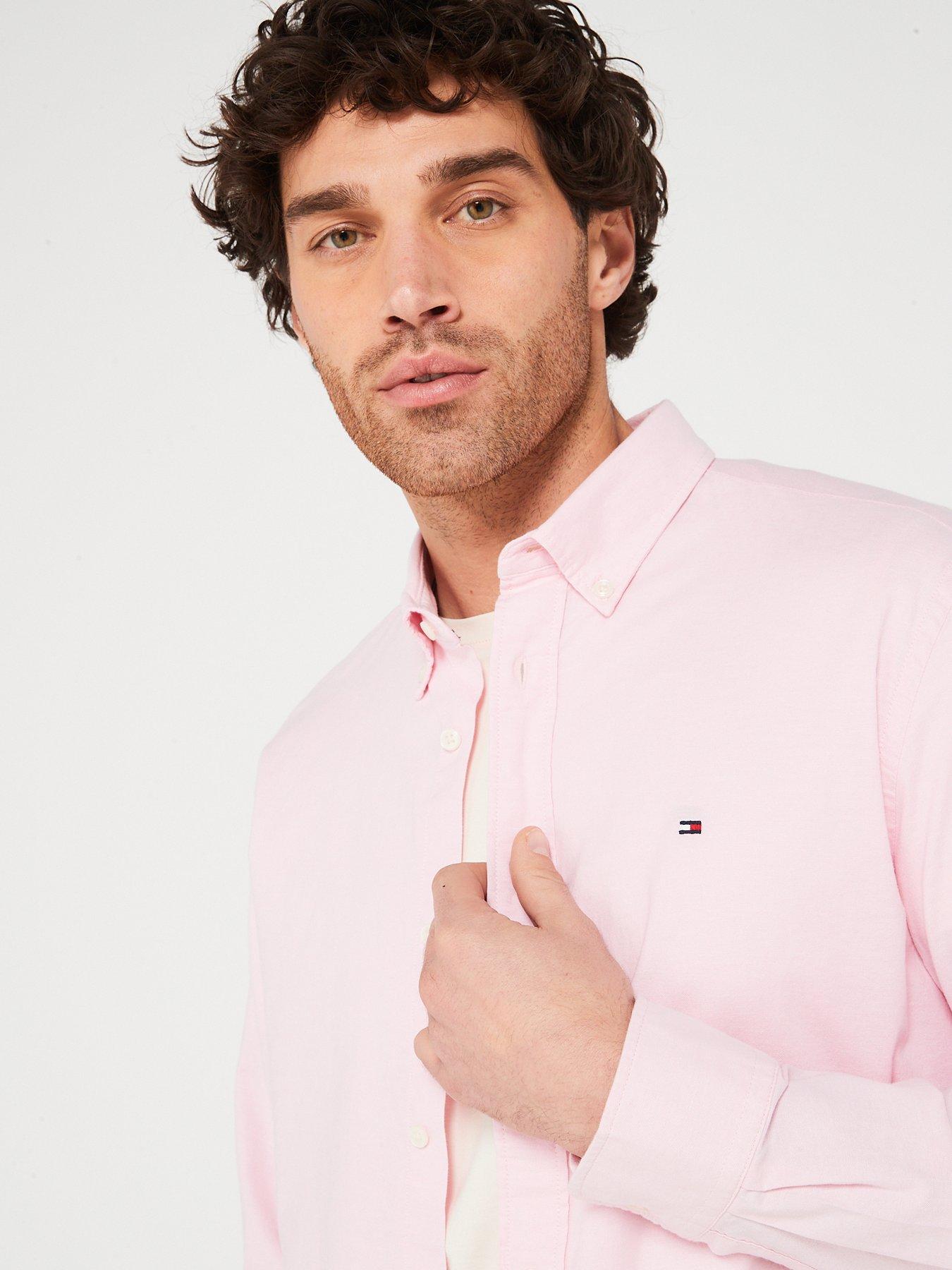 tommy-hilfiger-1985-flex-oxford-regular-fit-shirt-pinkoutfit