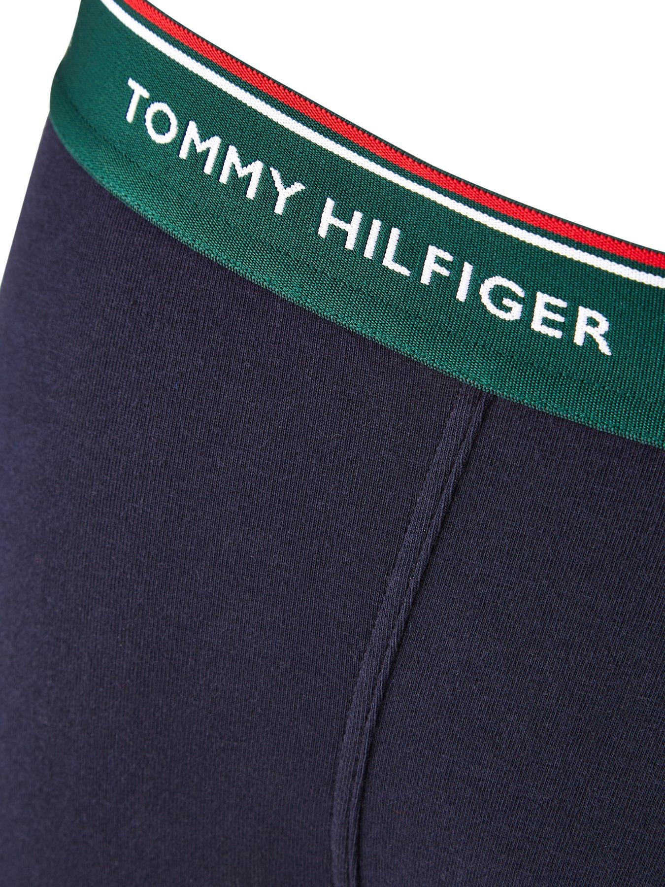 Tommy Hilfiger 3 Pack Contrast Waistband Trunks