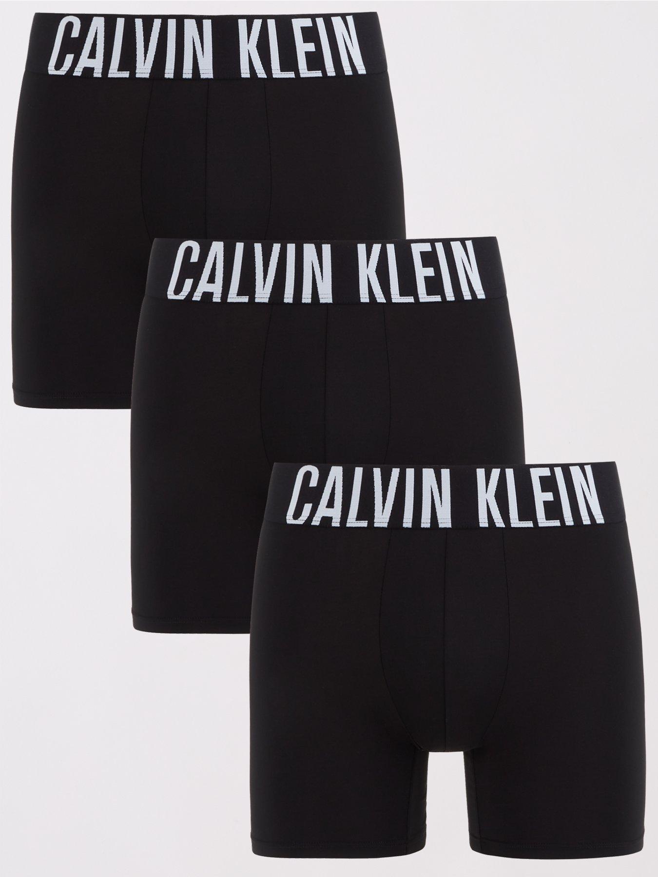 undefined 3 Pack Boxer Brief - Black