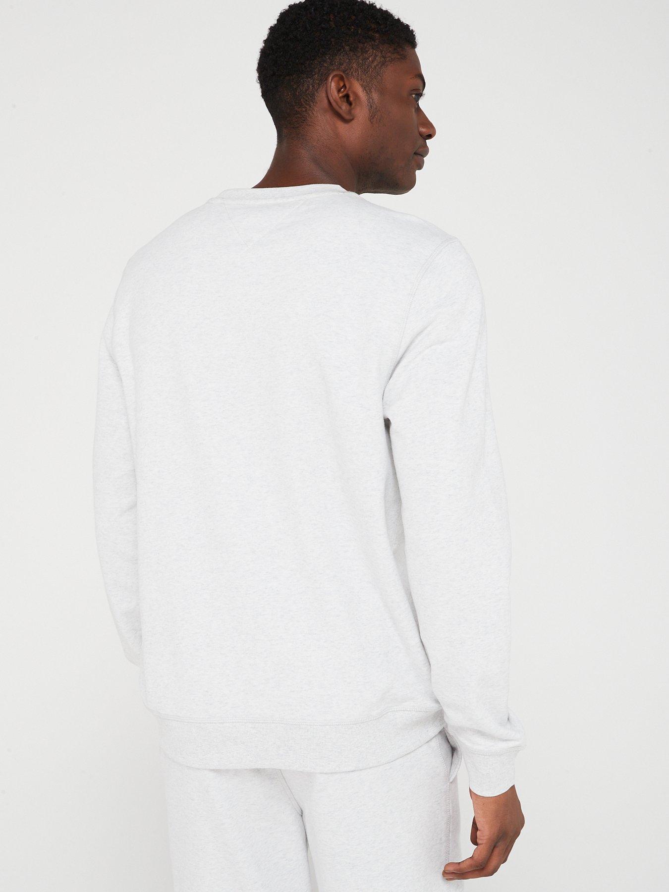 Tommy Hilfiger Loungewear Crew Neck Sweatshirt Light Grey Very Ireland